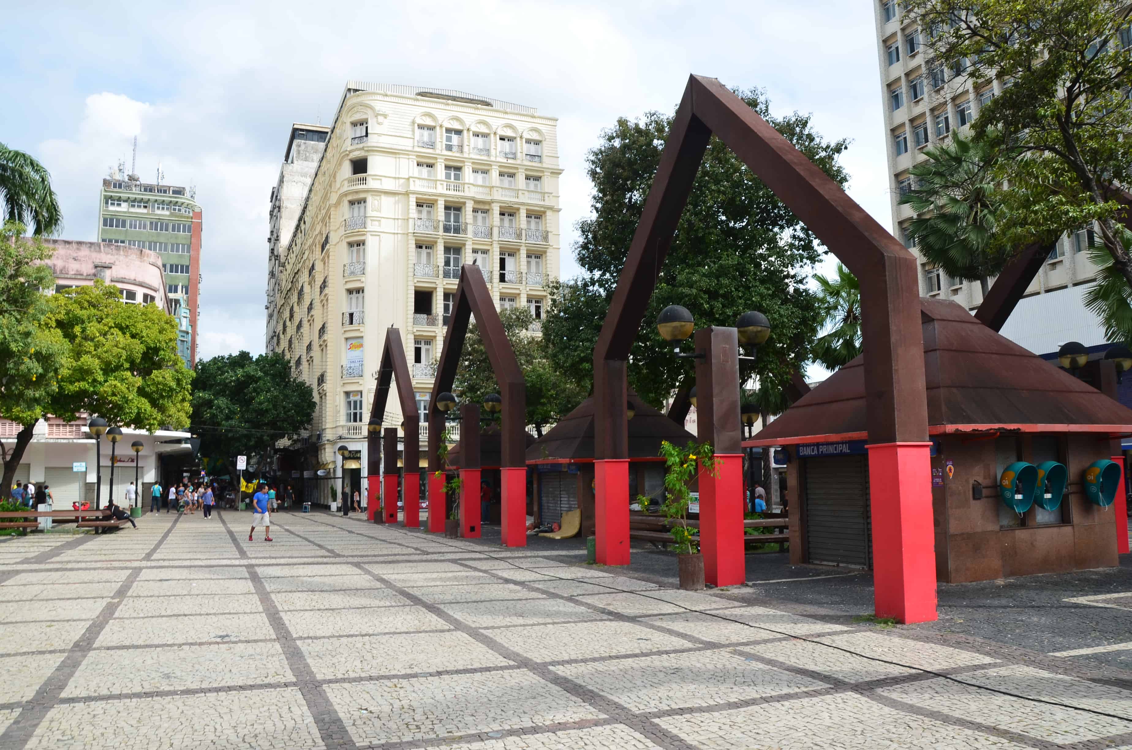 Praça do Ferreira in Fortaleza, Brazil