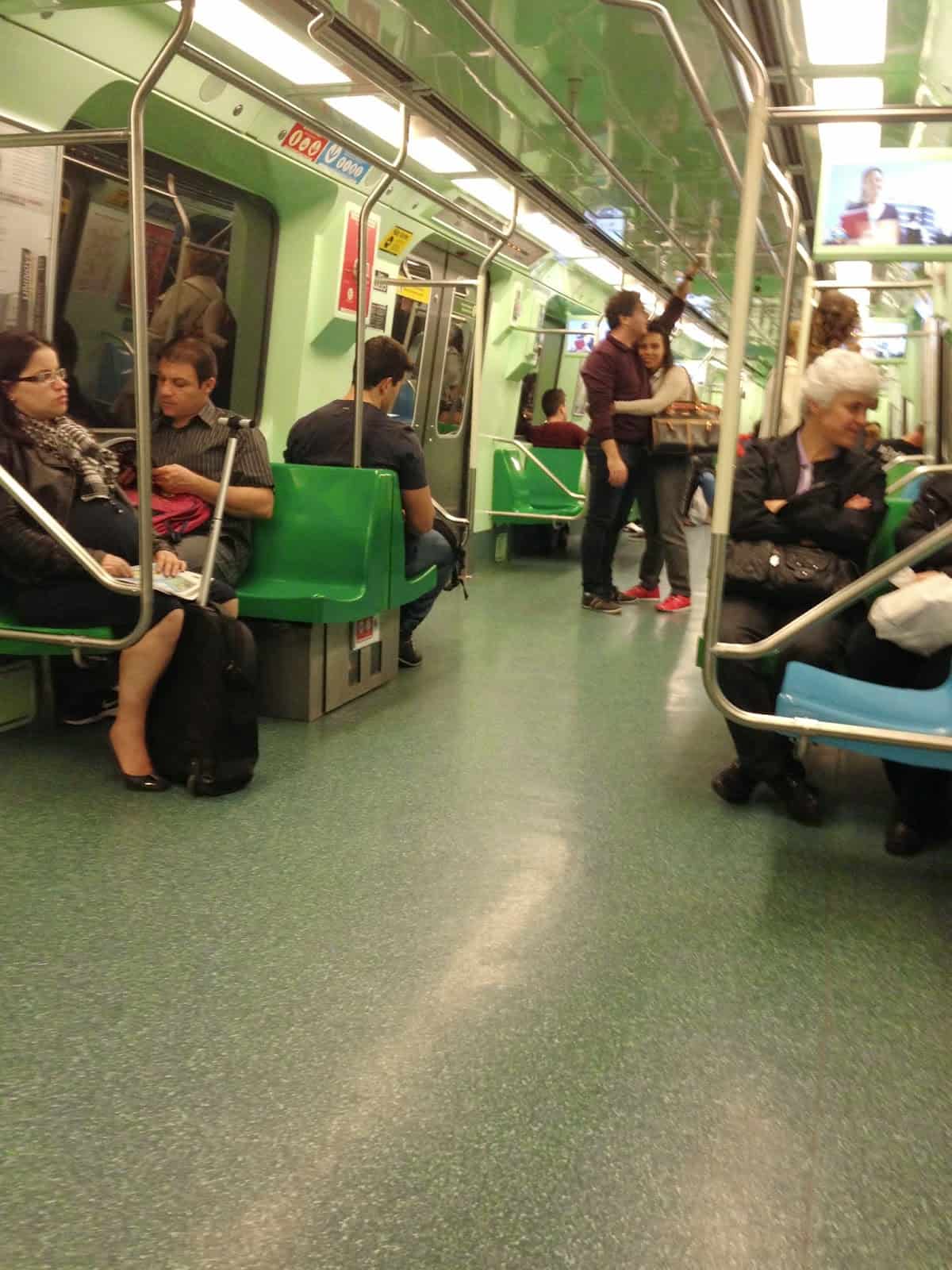 Metrô in São Paulo, Brazil