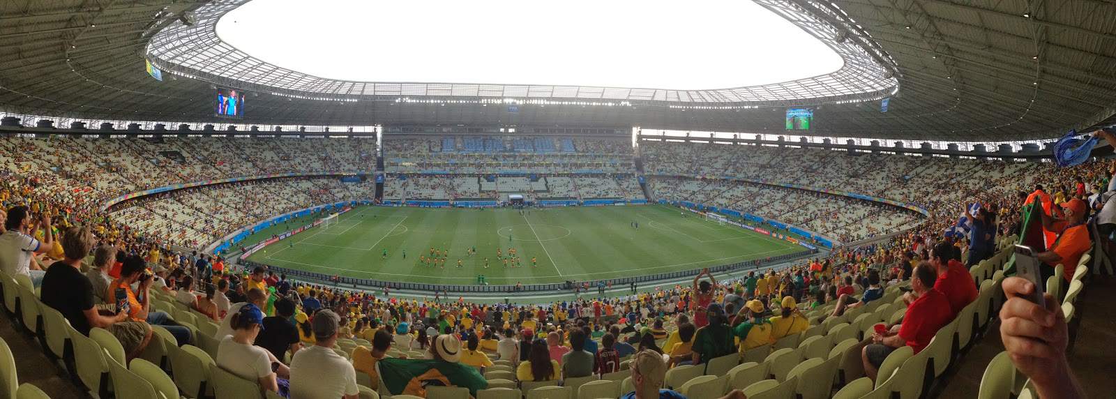 Arena Castelão in Fortaleza, Brazil World Cup 2014