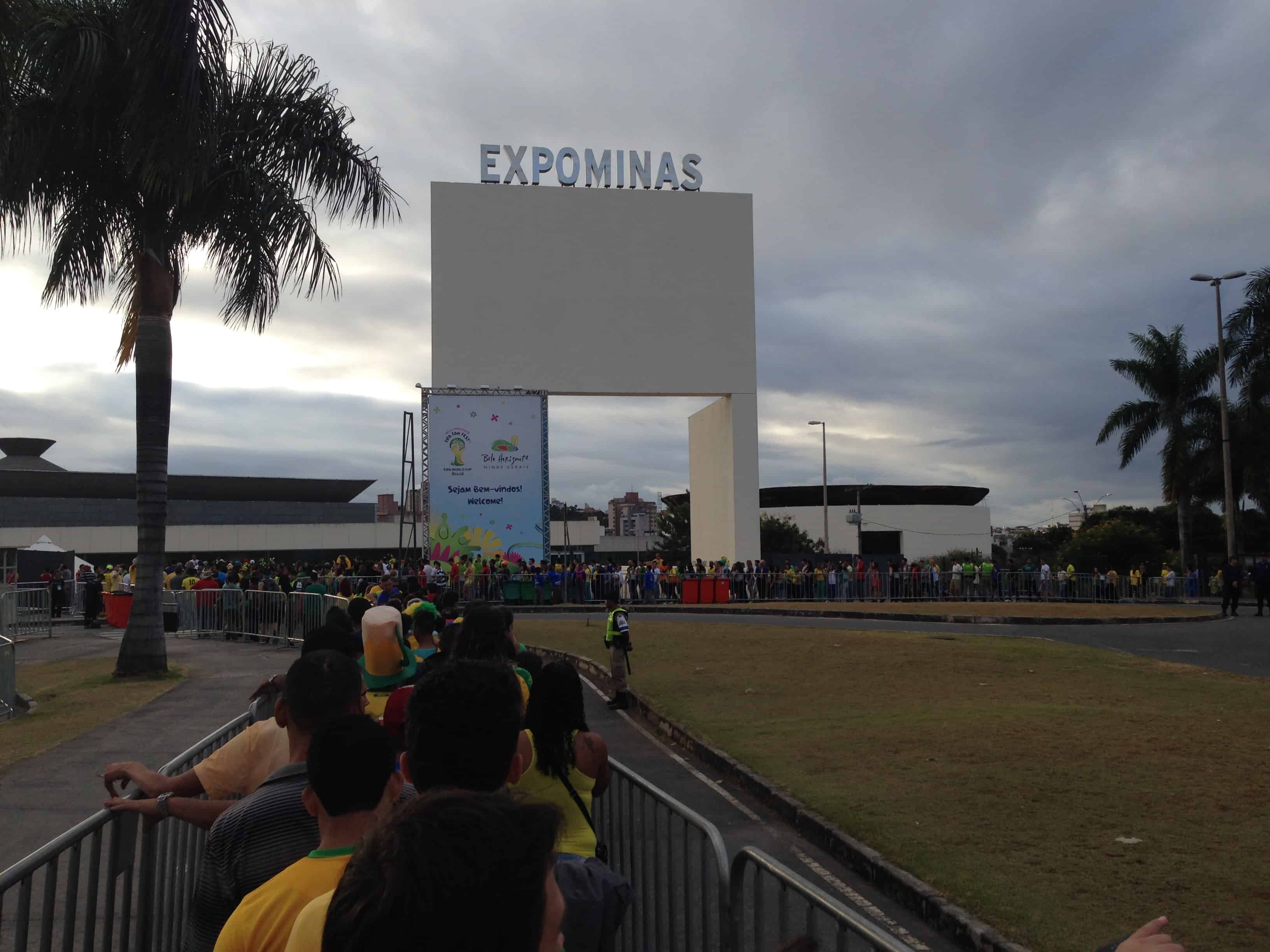 Expominas FIFA Fan Fest in Belo Horizonte, Brazil 2014 World Cup