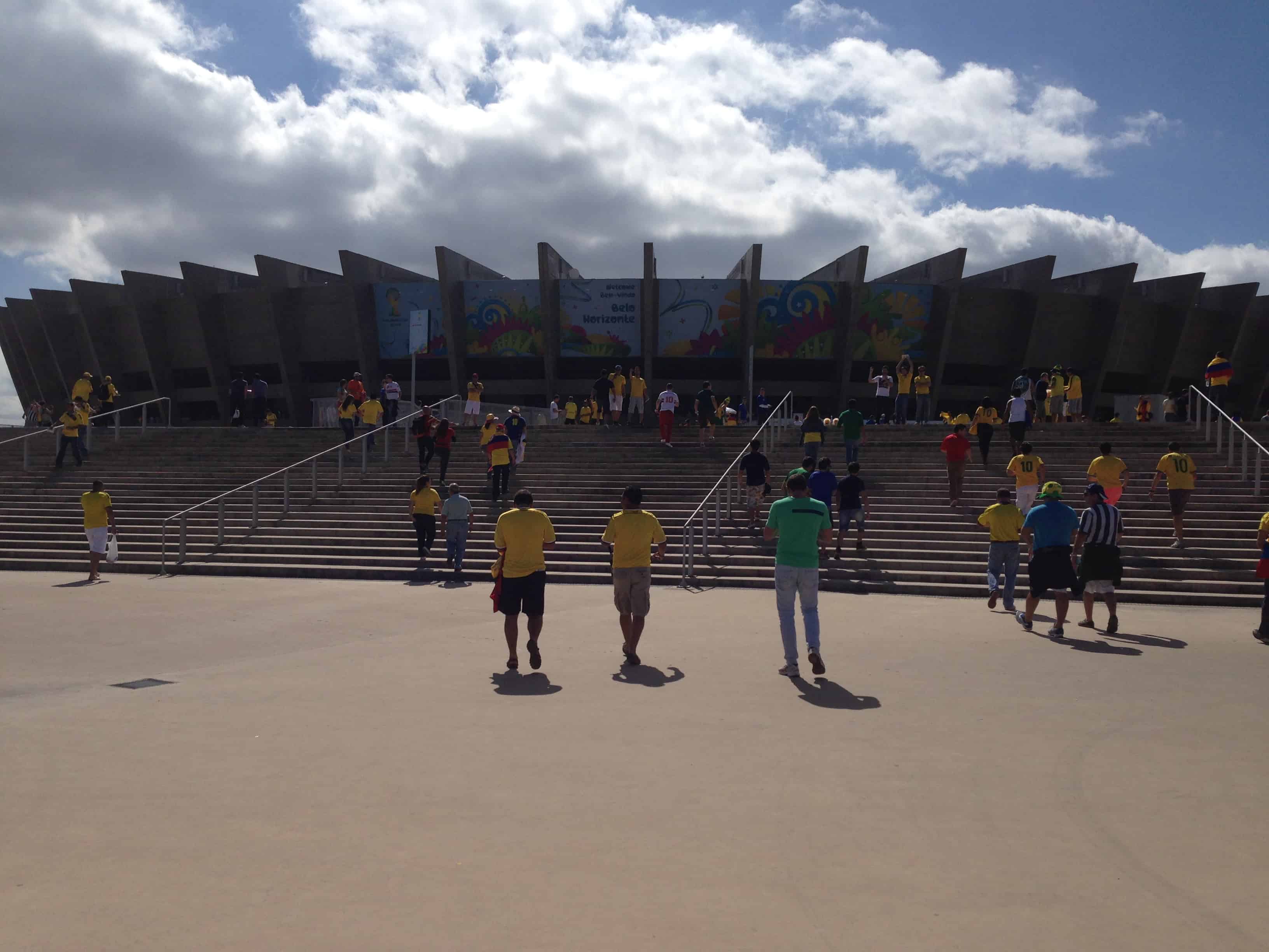 2014 World Cup at Estádio Mineirão in Belo Horizonte, Brazil