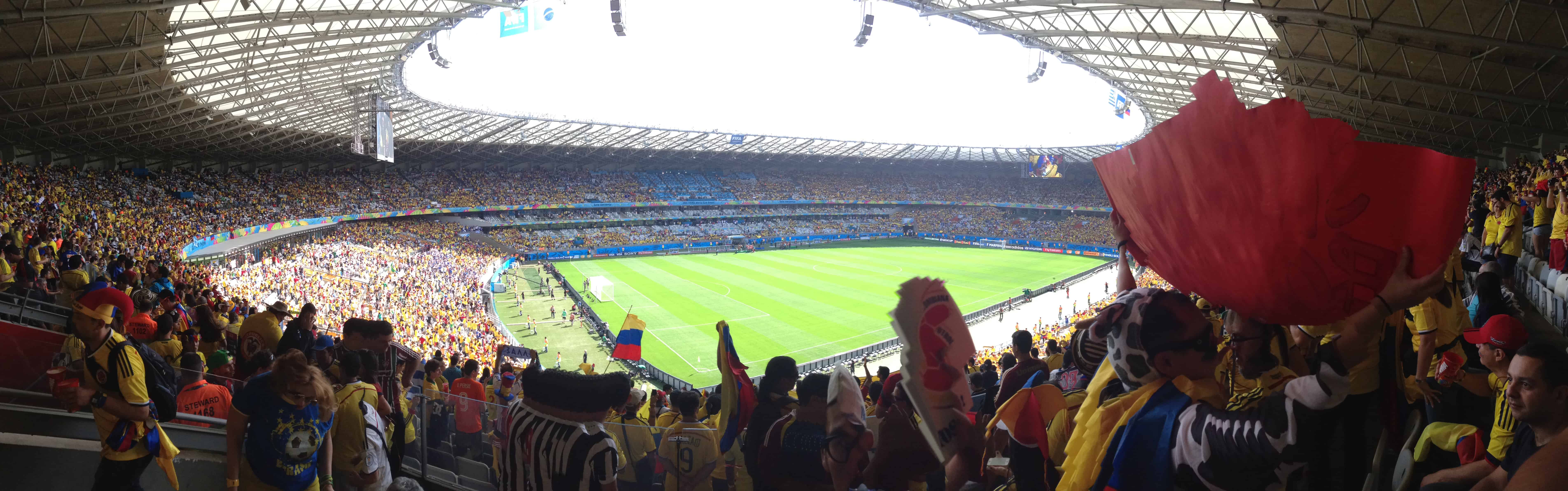 2014 World Cup at Estádio Mineirão in Belo Horizonte, Brazil
