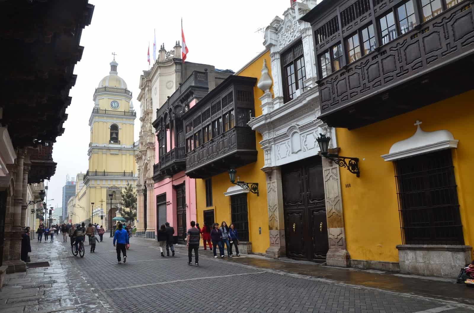 Goyeneche Palace in Lima, Peru