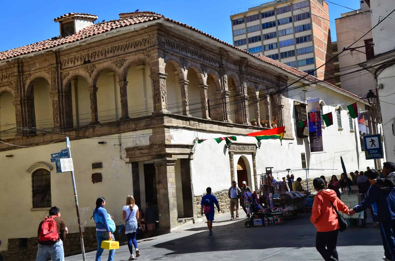 Museo Nacional de Arte in La Paz, Bolivia