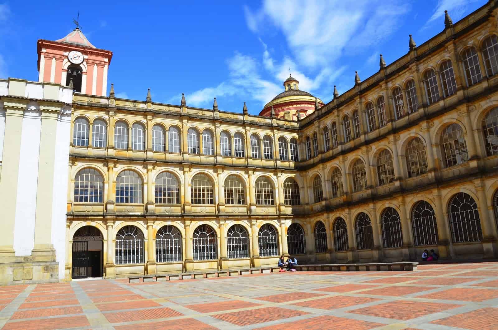 San Bartolomé College on Plaza de Bolívar, La Candelaria, Bogotá, Colombia