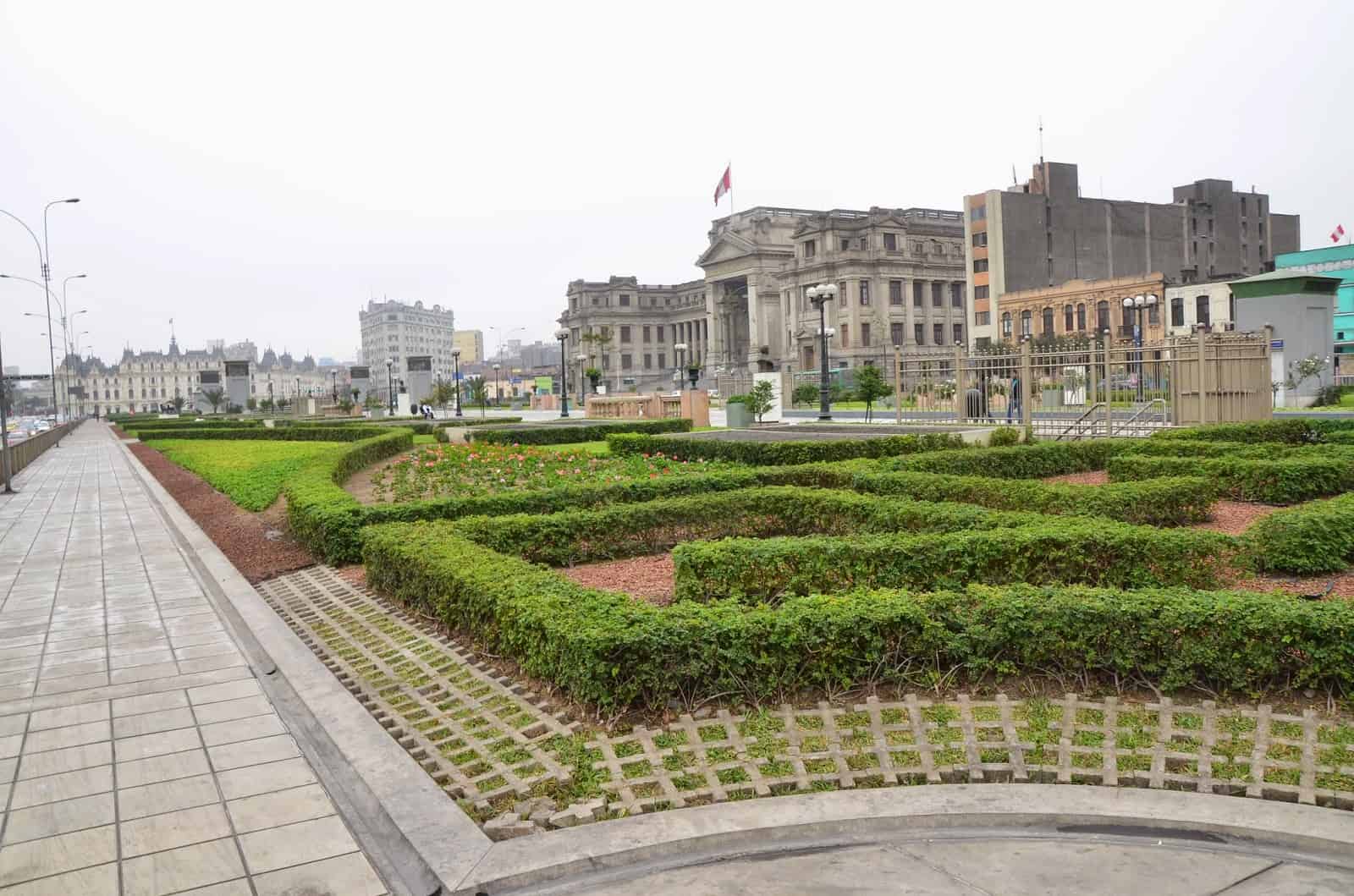 Promenade of the Naval Heroes in Lima, Peru