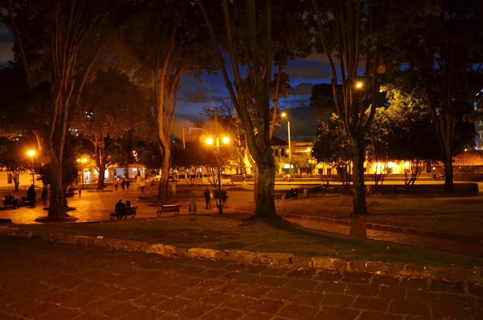 Plaza in Usaquén, Bogotá, Colombia