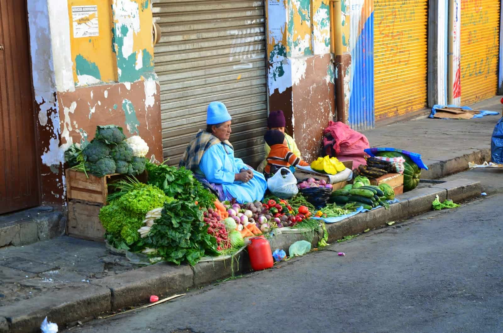 Mercado Rodríguez in La Paz, Bolivia