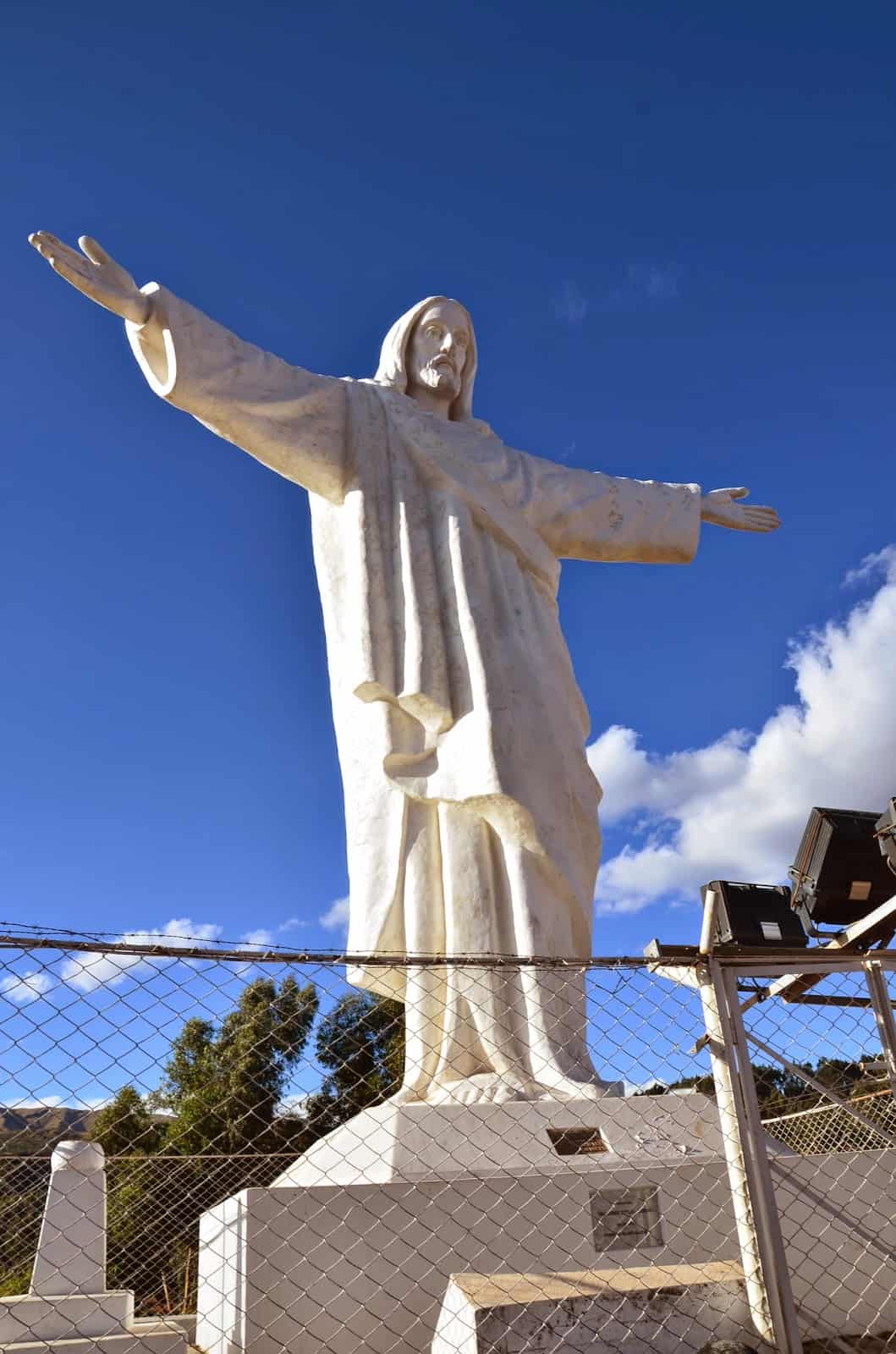 Cristo Blanco in Cusco, Peru