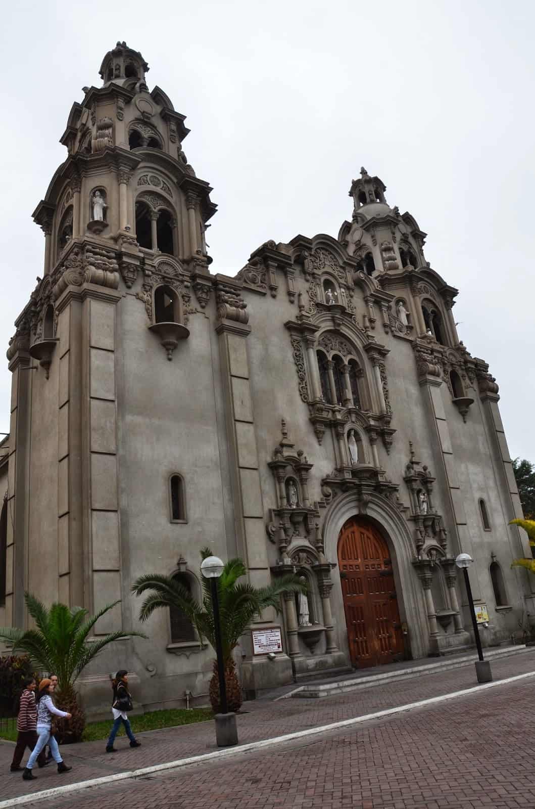 Iglesia de la Virgen Milagrosa in Miraflores, Lima, Peru