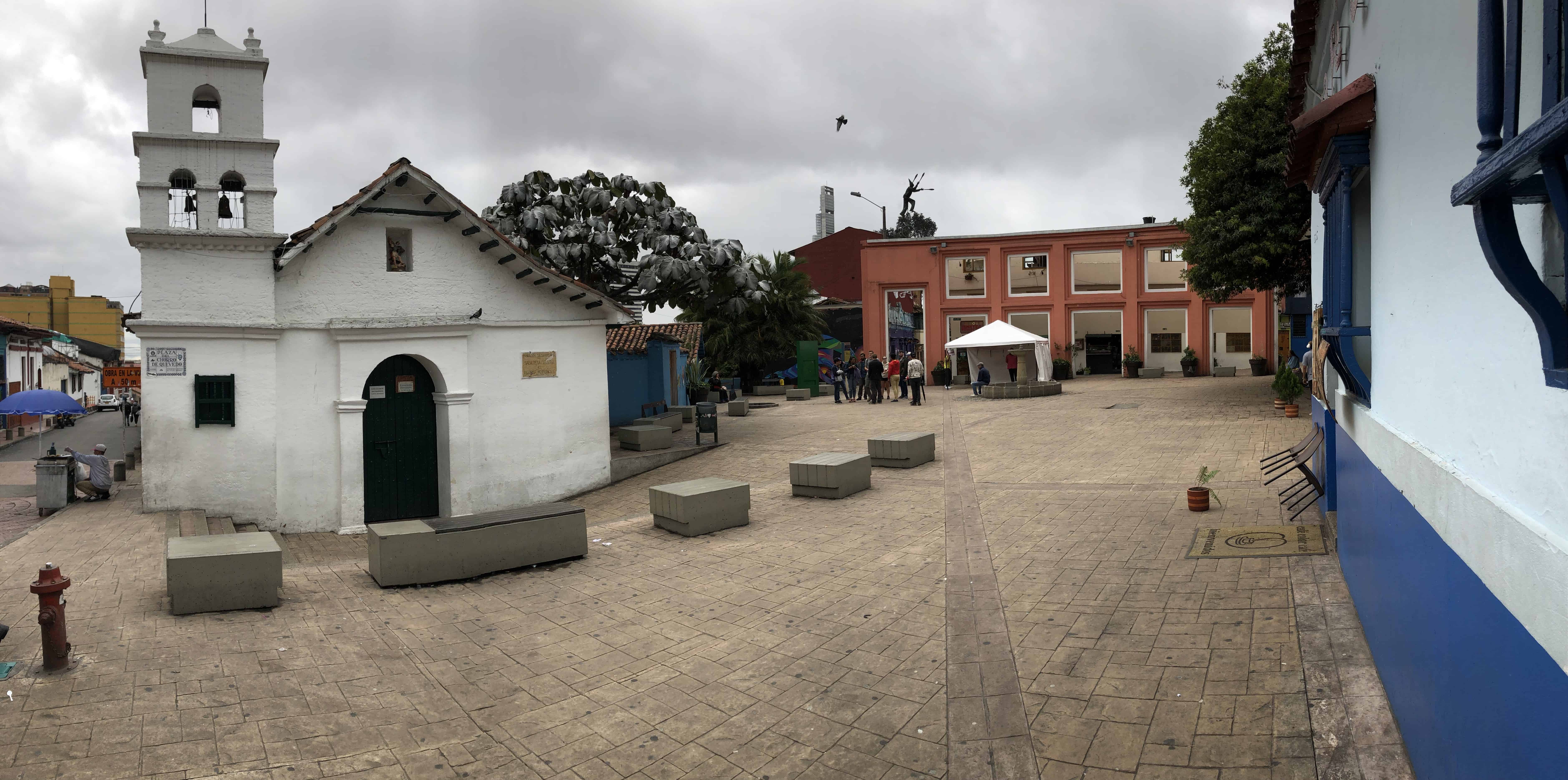 Chorro de Quevedo in La Candelaria, Bogotá, Colombia