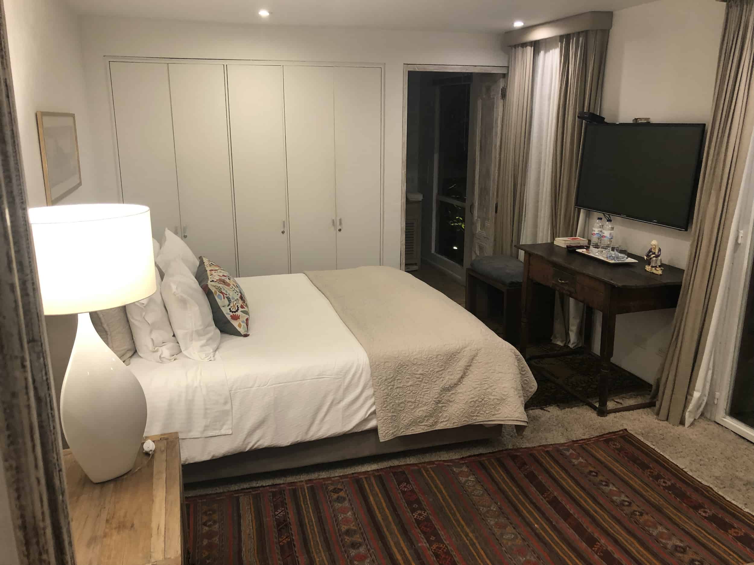 Deluxe room at Candelaria House Boutique in Bogotá, Colombia