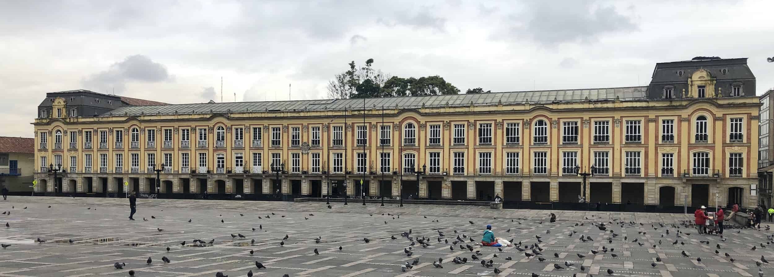 Liévano Palace on Plaza de Bolívar, La Candelaria, Bogotá, Colombia