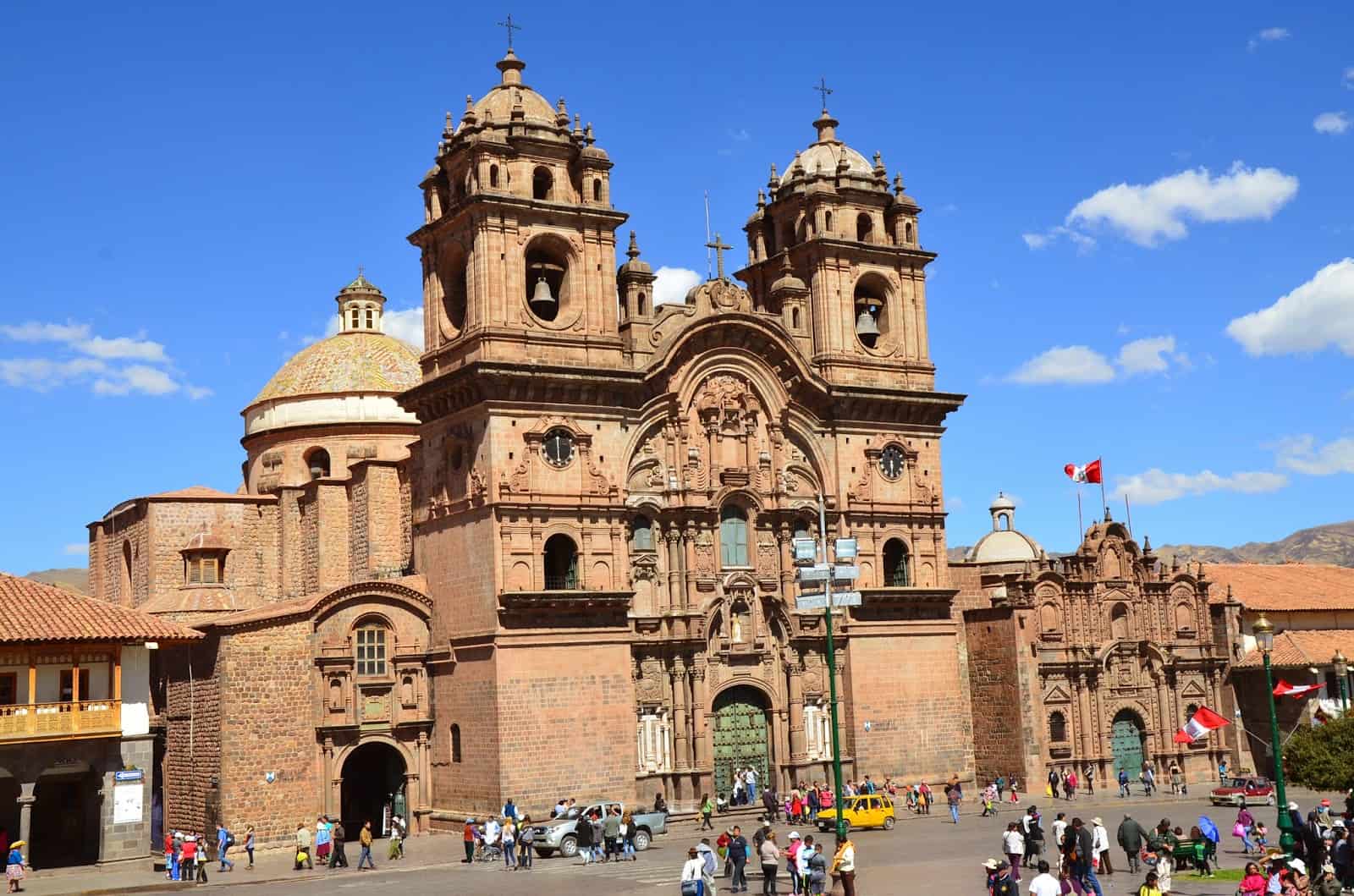 Iglesia de la Compañía on Plaza de Armas in Cusco, Peru