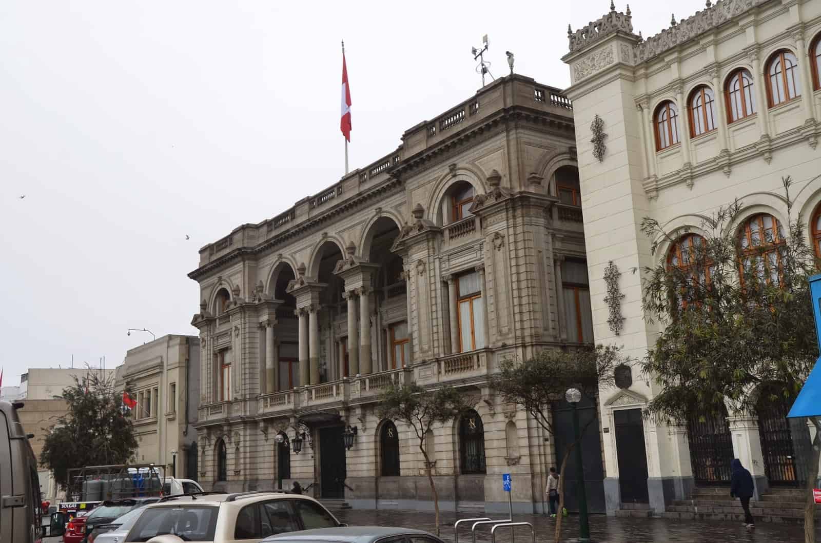 National Club at Plaza San Martín in Lima, Peru