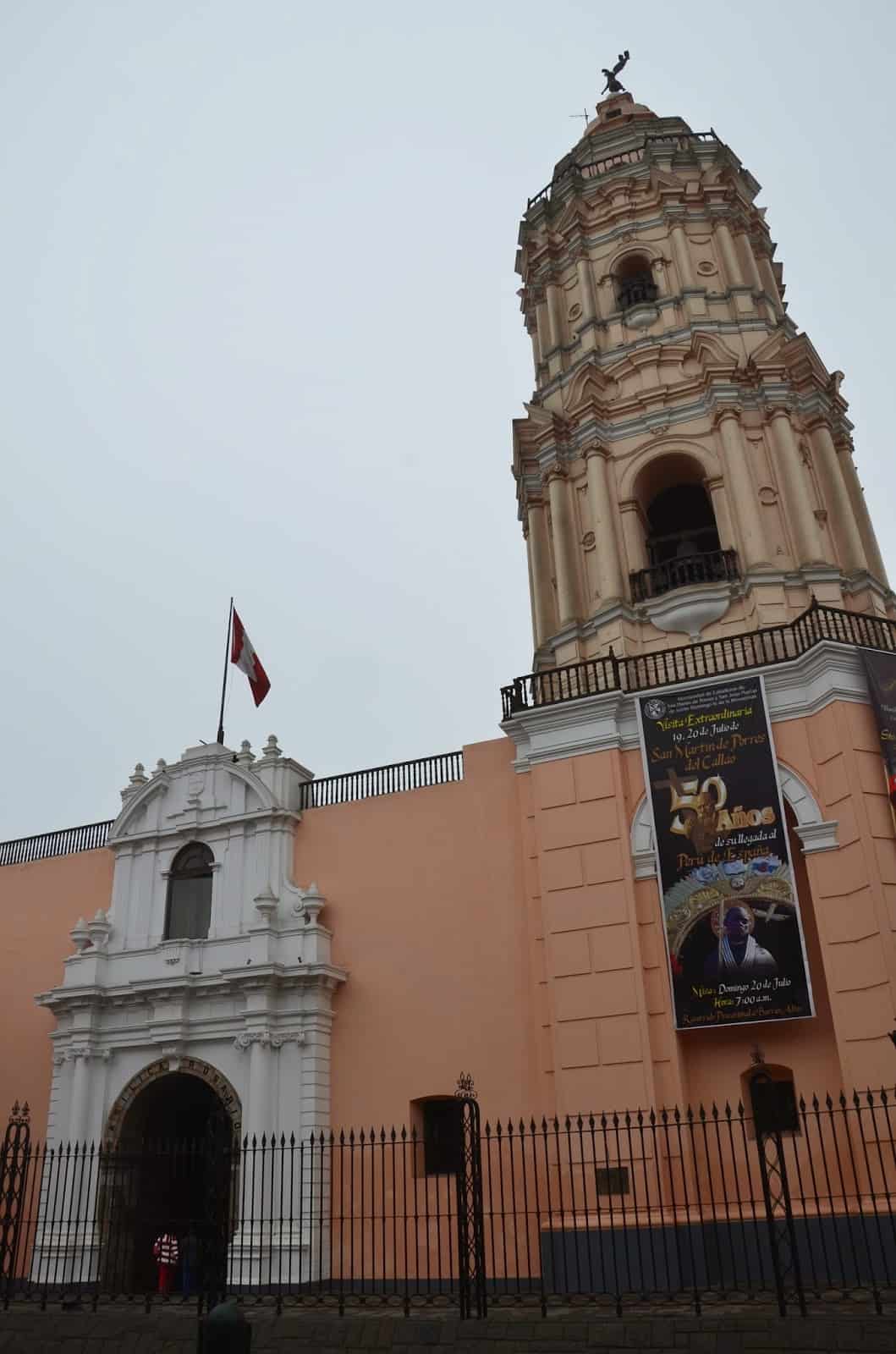 Iglesia de Santo Domingo in Lima, Peru