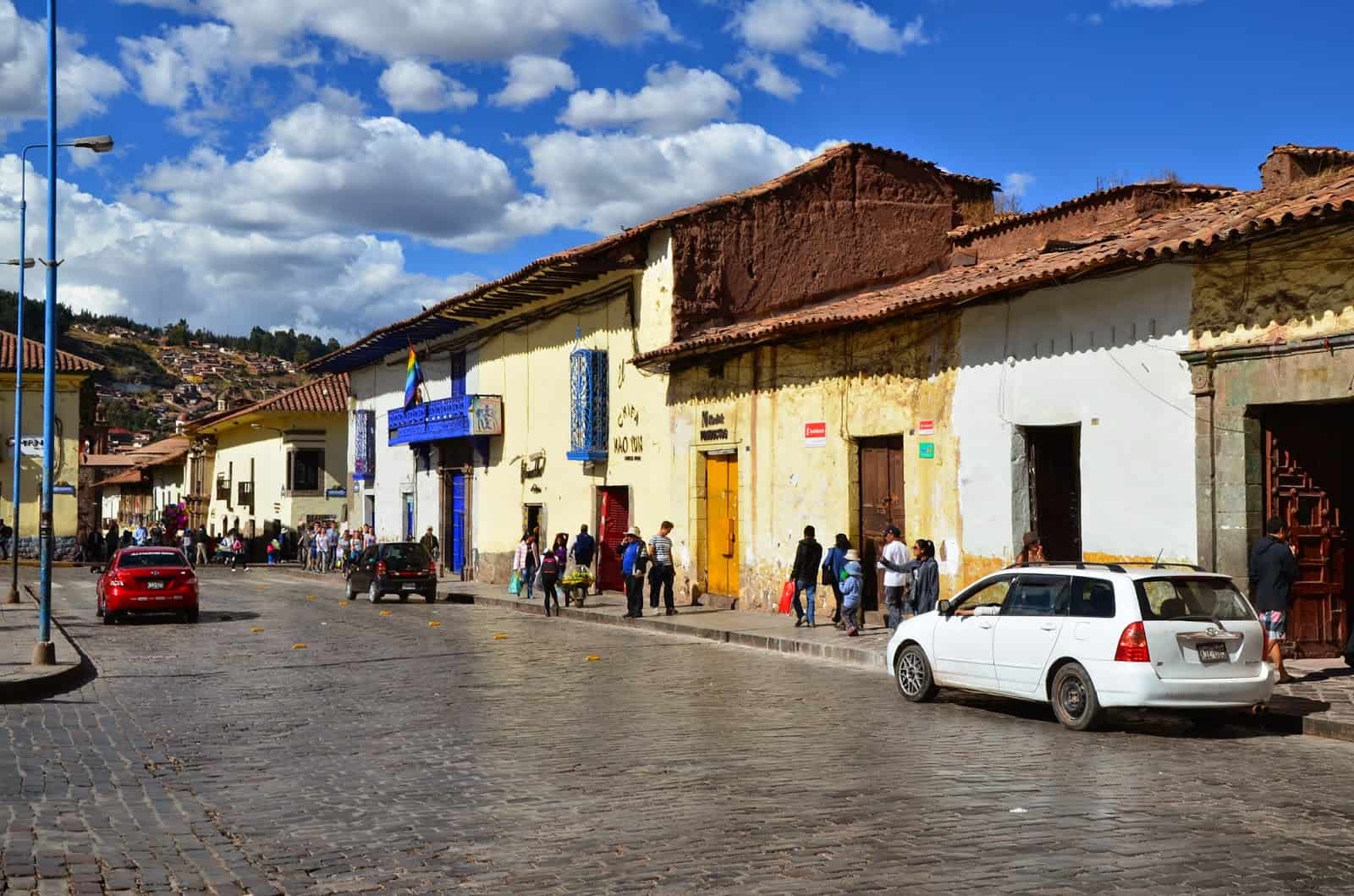 A street in Cusco, Peru