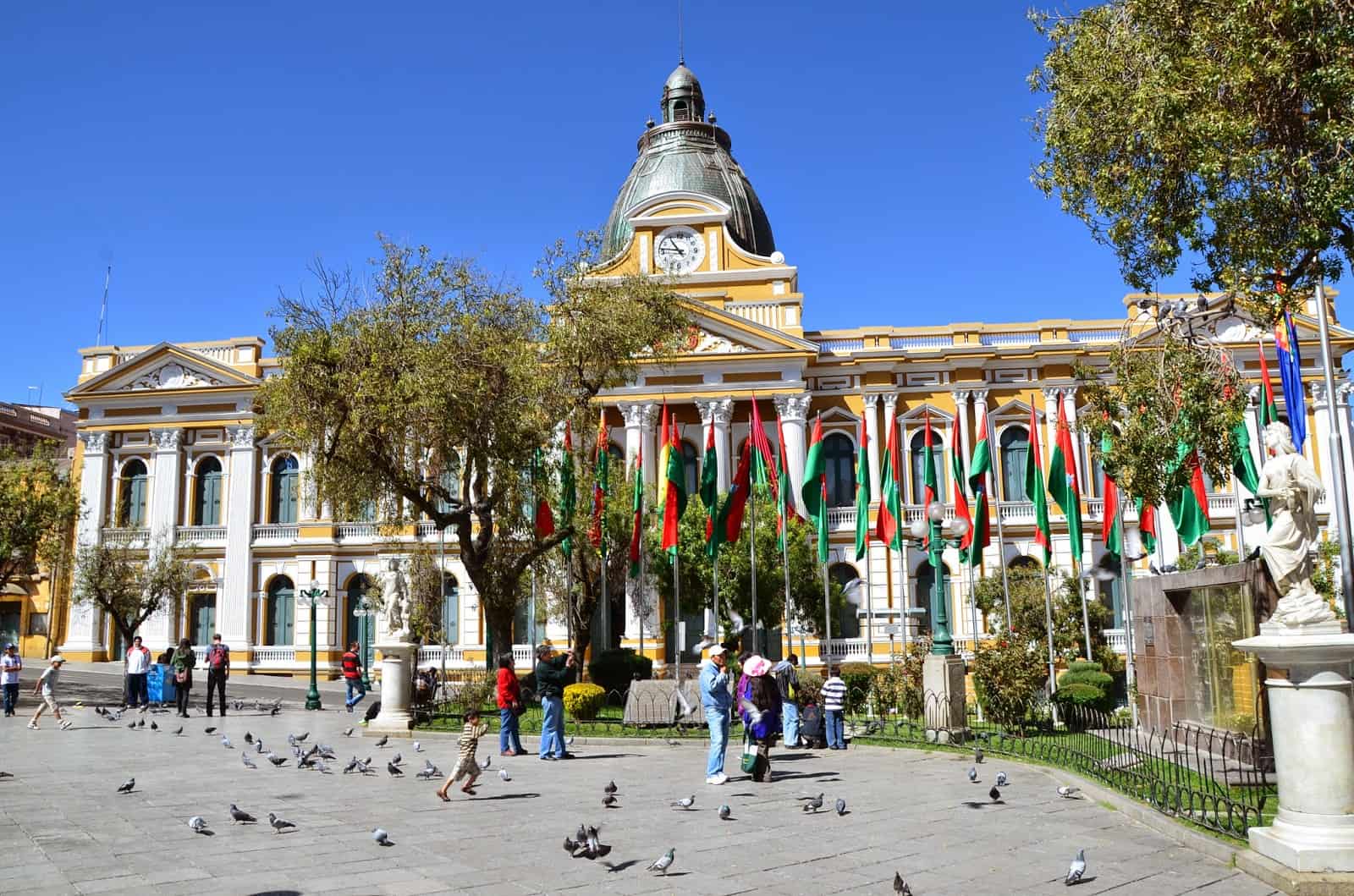 Palacio de Gobierno in La Paz, Bolivia