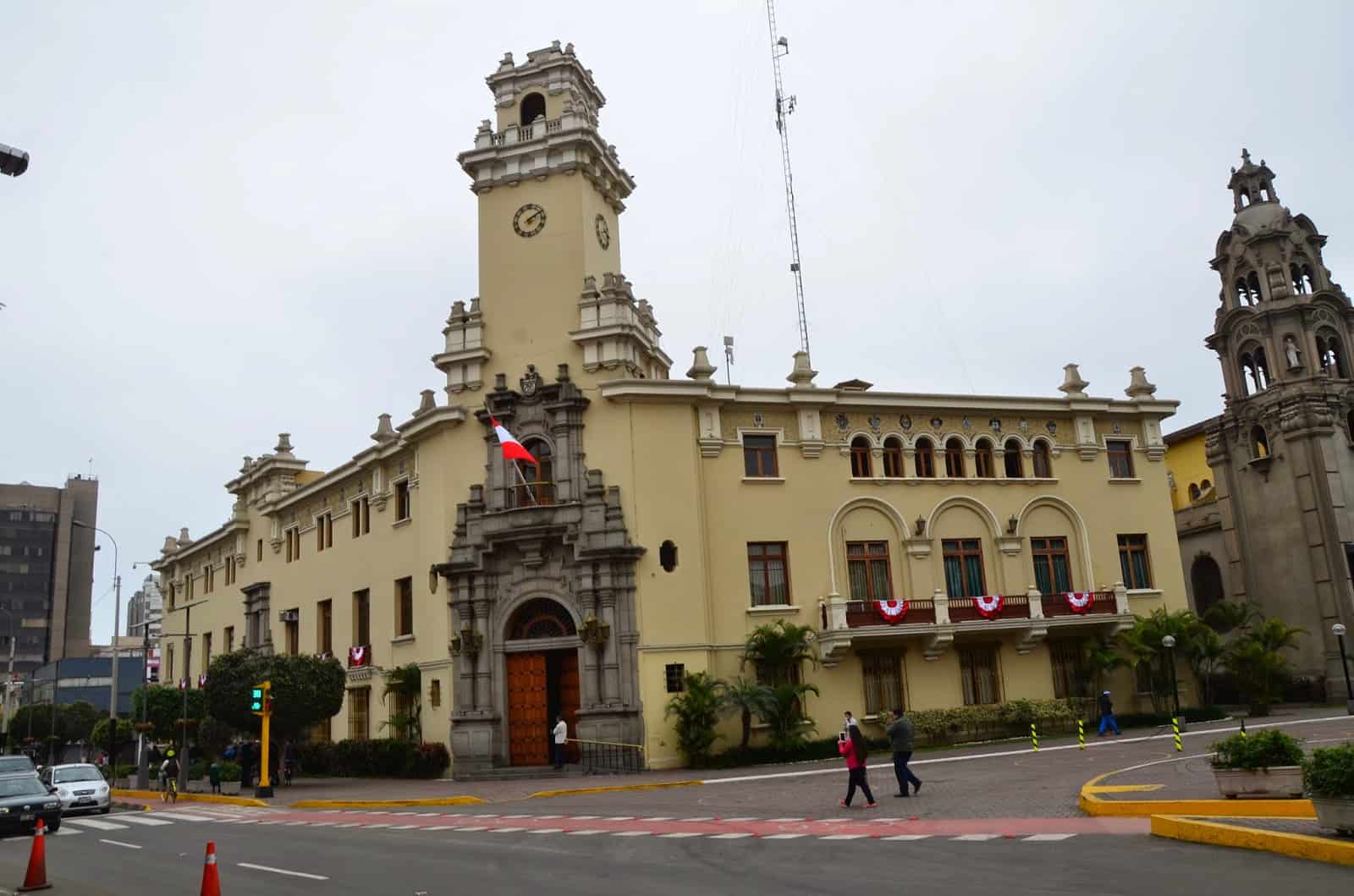 Municipalidad Distrital de Miraflores in Miraflores, Lima, Peru