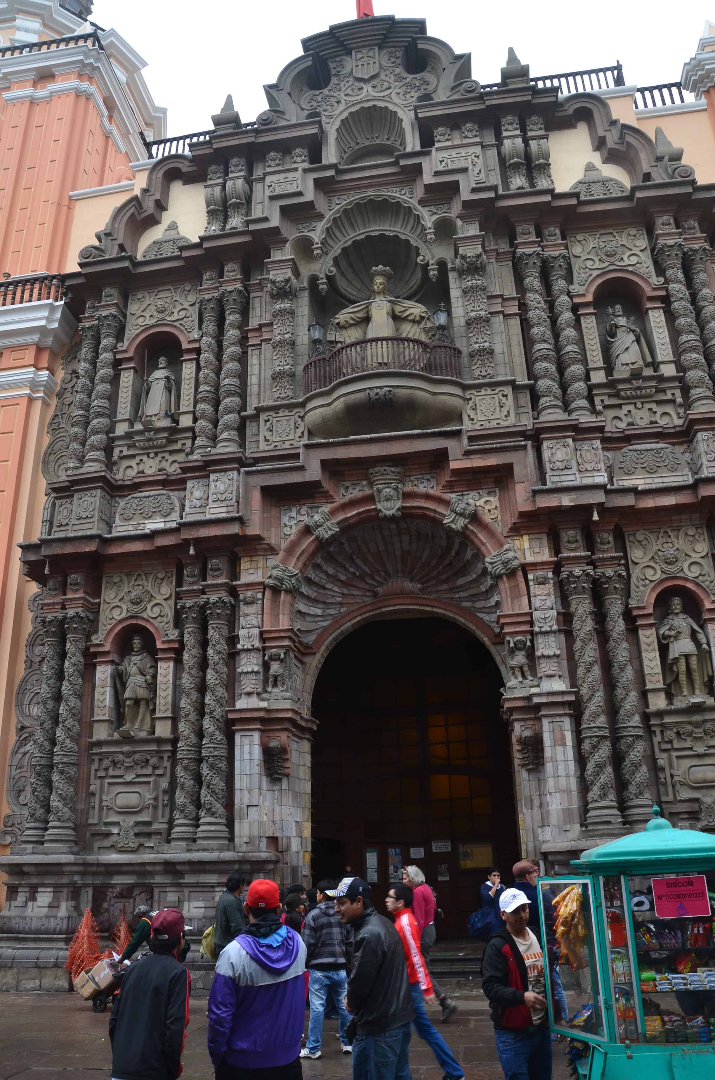 Basílica Menor de Nuestra Señora de la Merced in Lima, Peru