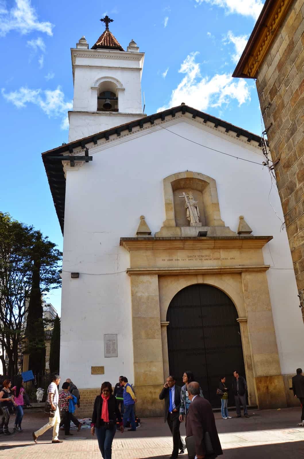 Veracruz Church in Santa Fe de Bogotá, Colombia