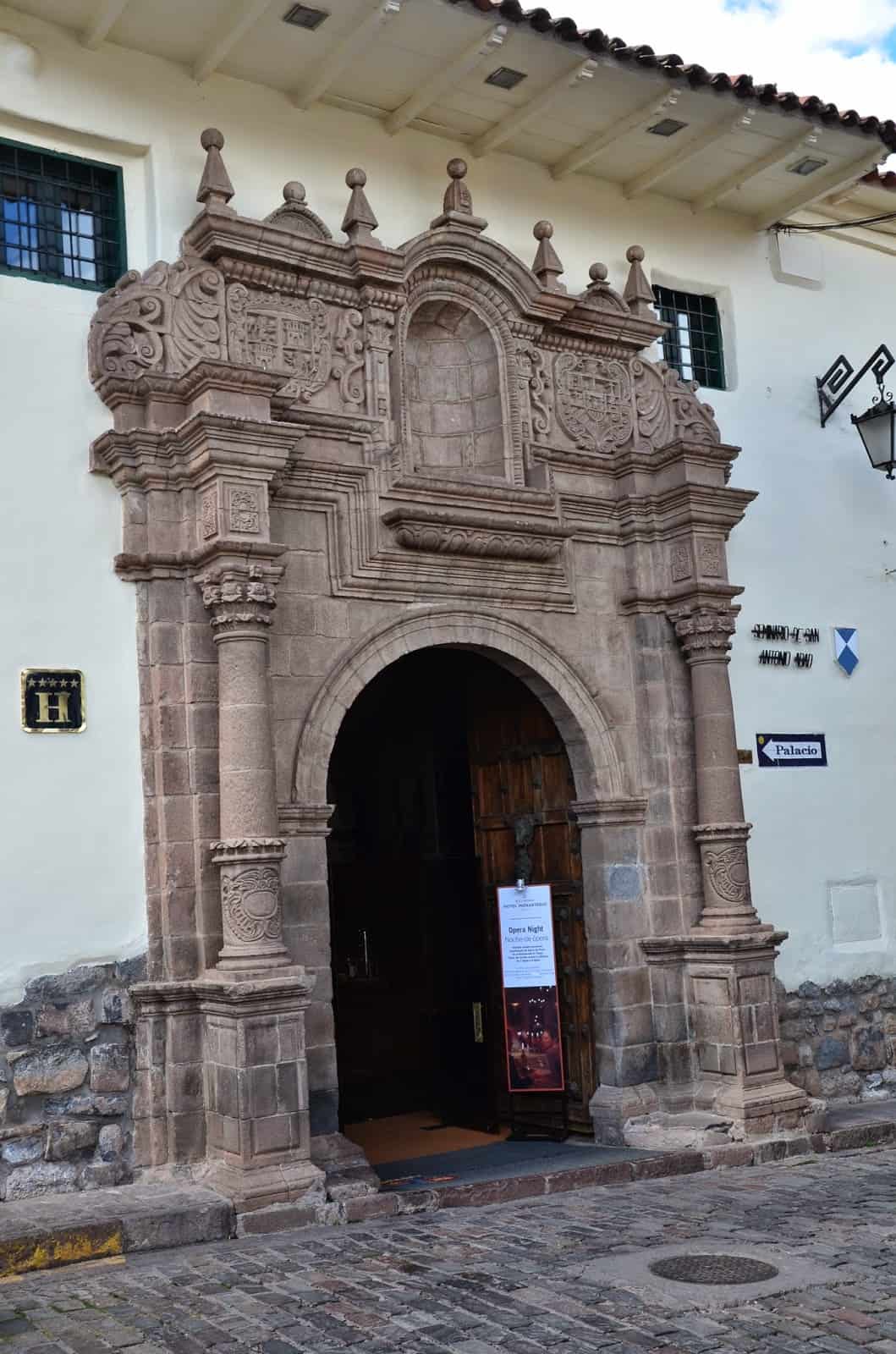 Seminario de San Antonio Abad on Plazoleta Nazarenas in Cusco, Peru
