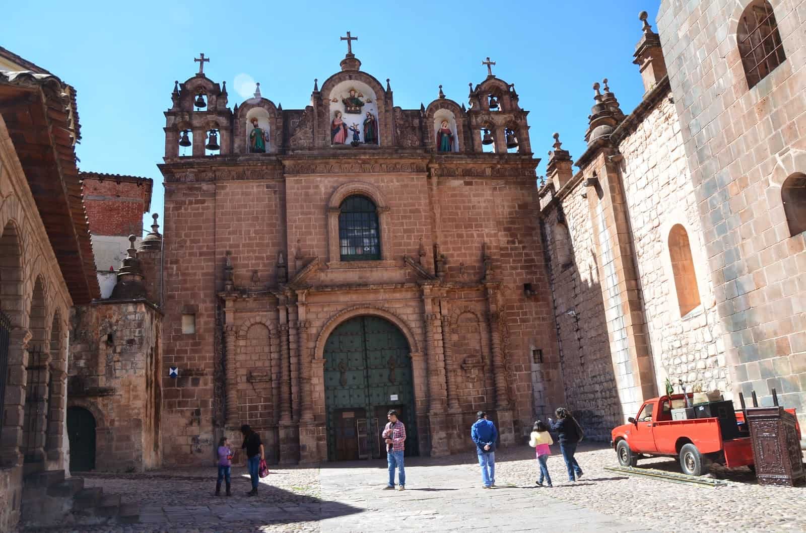 Templo de la Sagrada Familia on Plaza de Armas in Cusco, Peru