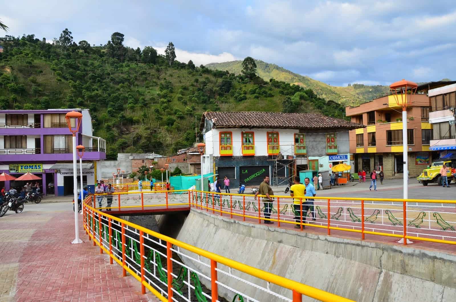 Canal in Mistrató, Risaralda, Colombia