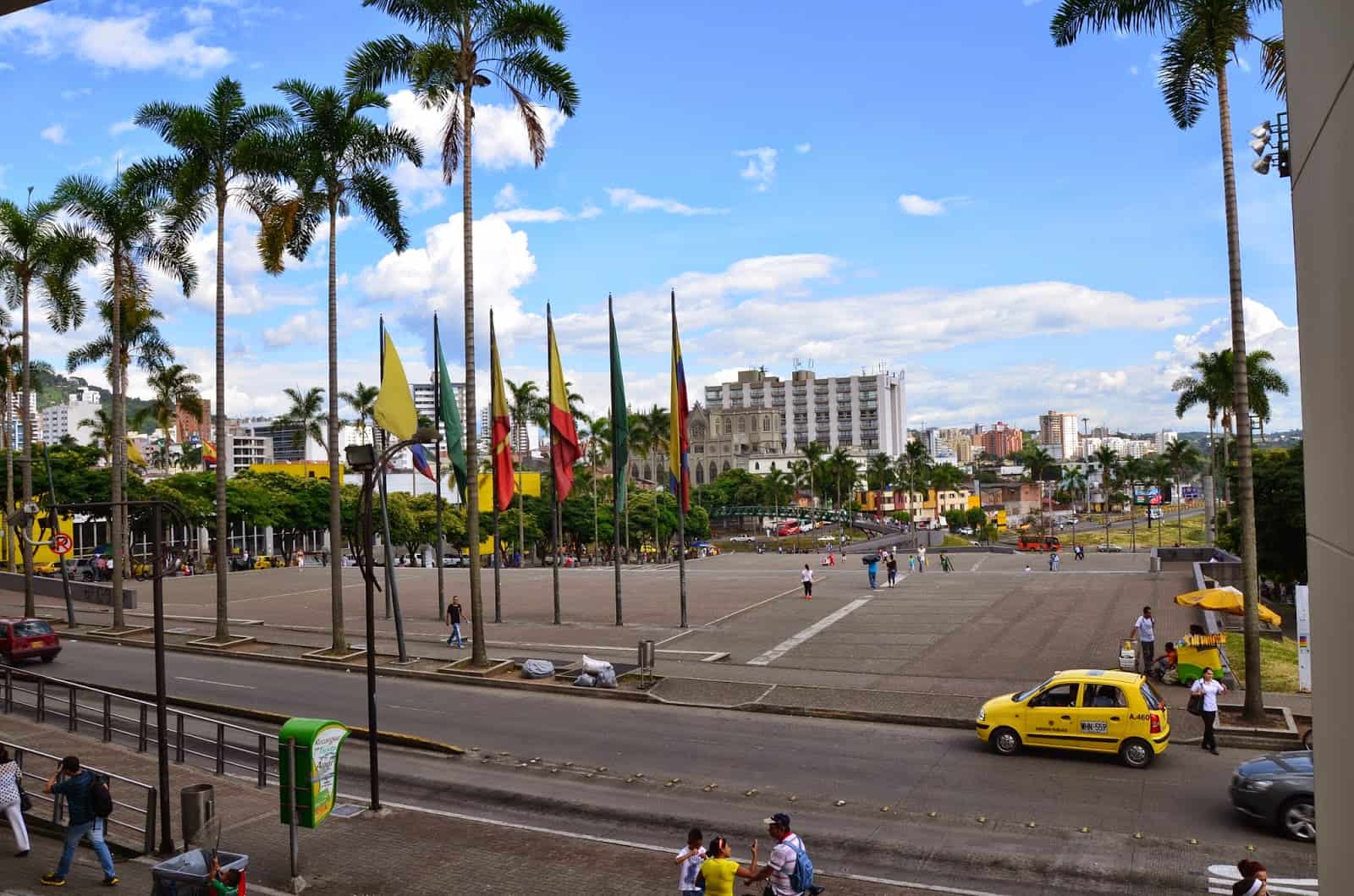 Plaza Victoria in Pereira, Risaralda, Colombia