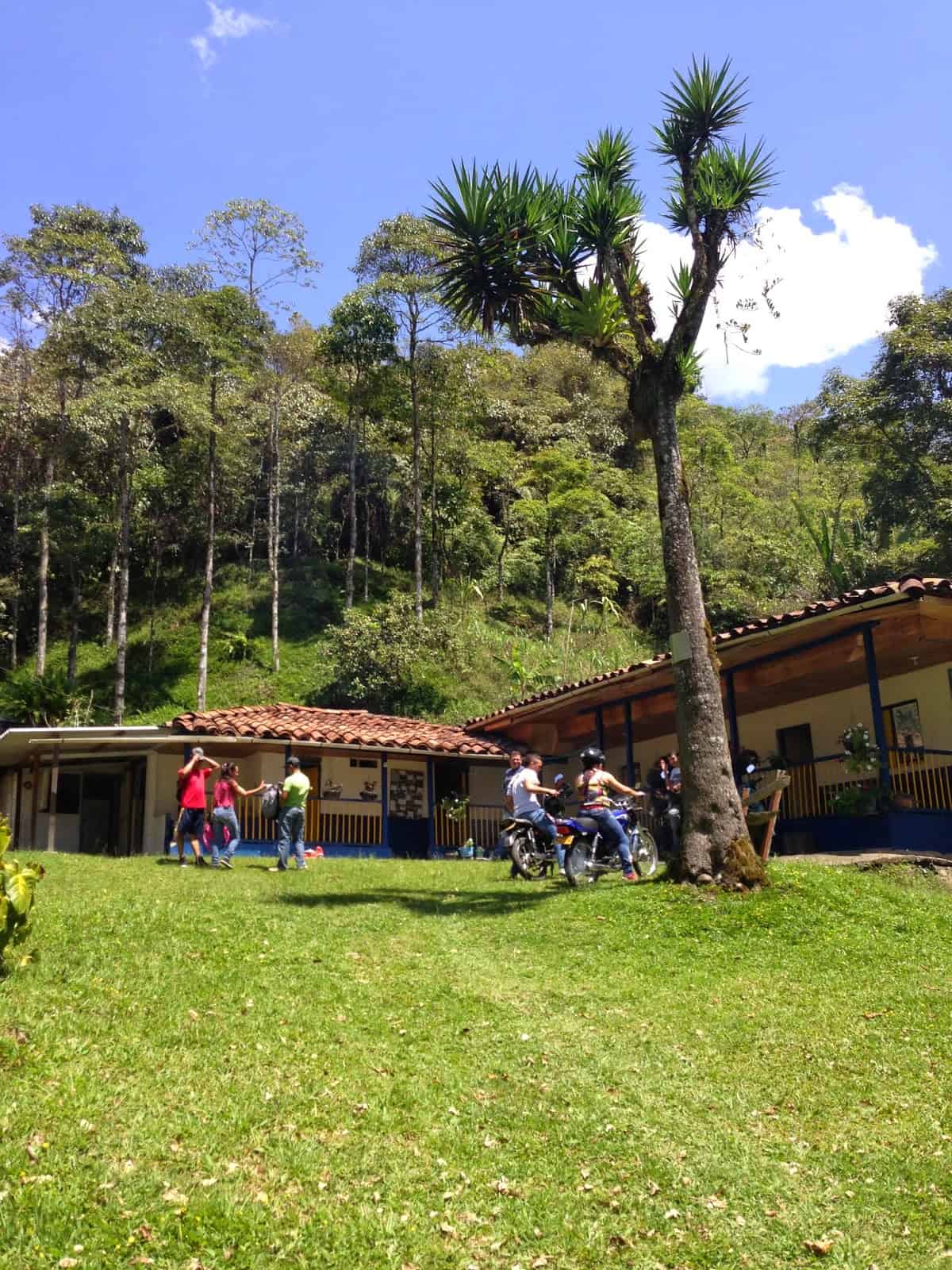 The park lodge at Parque Municipal Natural Santa Emilia, Belén de Umbría, Risaralda, Colombia