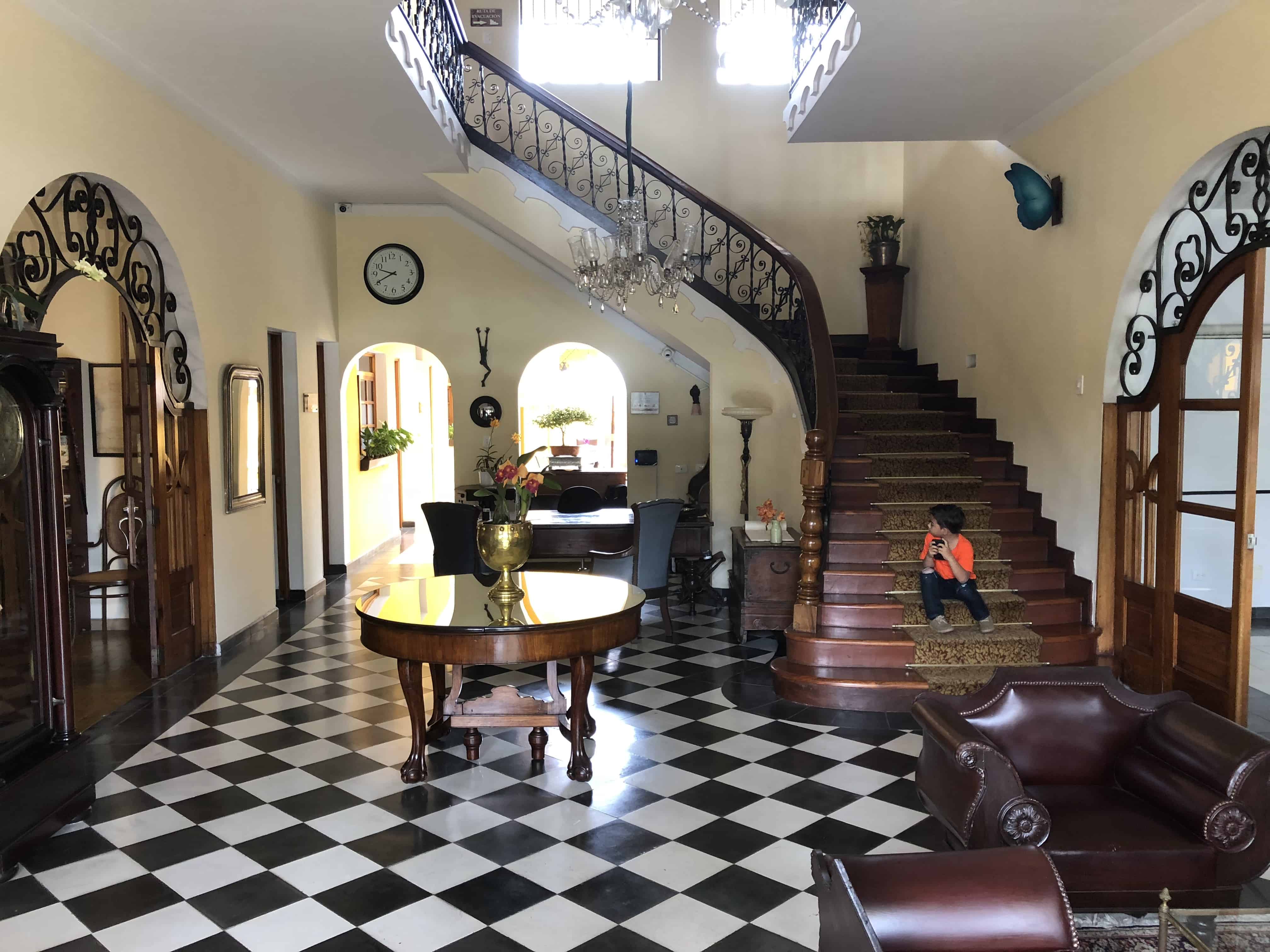 Lobby of Hotel Boutique Don Alfonso in Pereira, Risaralda, Colombia