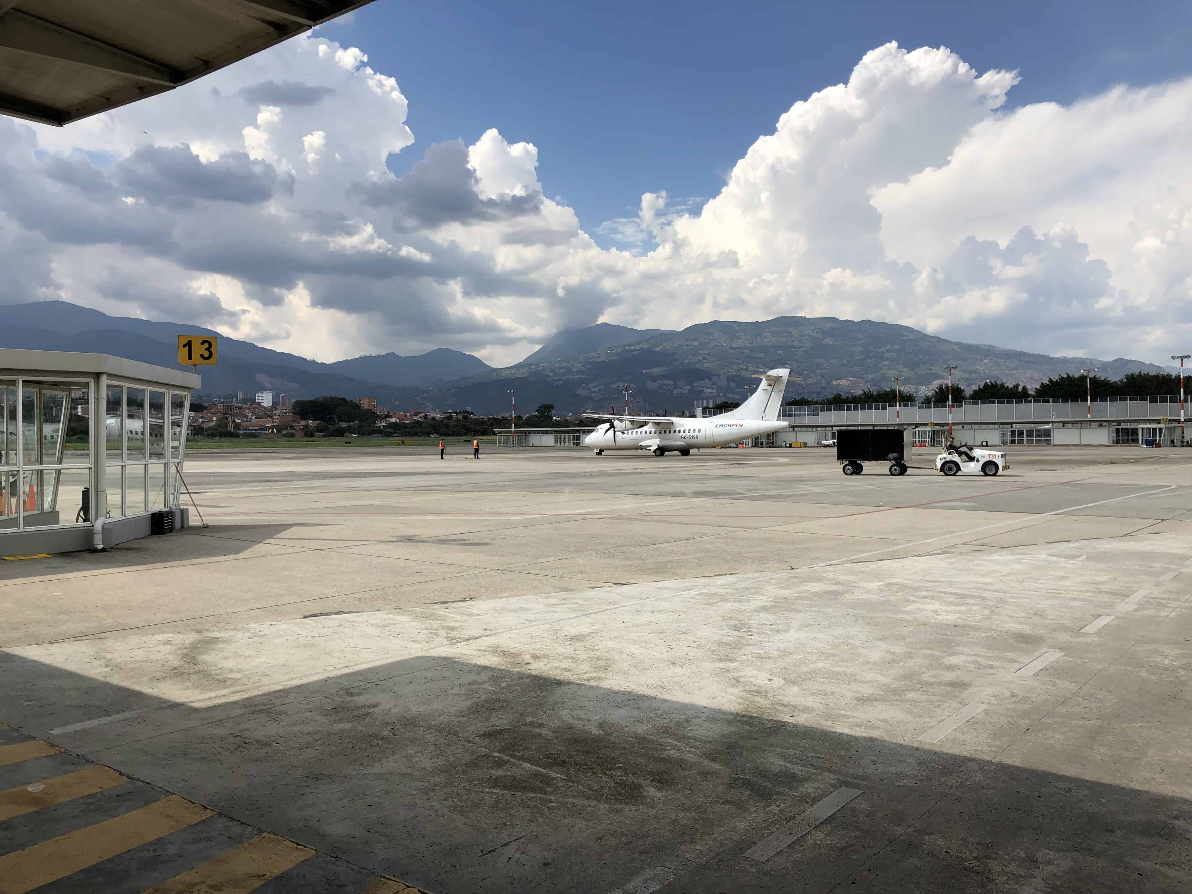 Enrique Olaya Herrera Airport in Medellín, Antioquia, Colombia