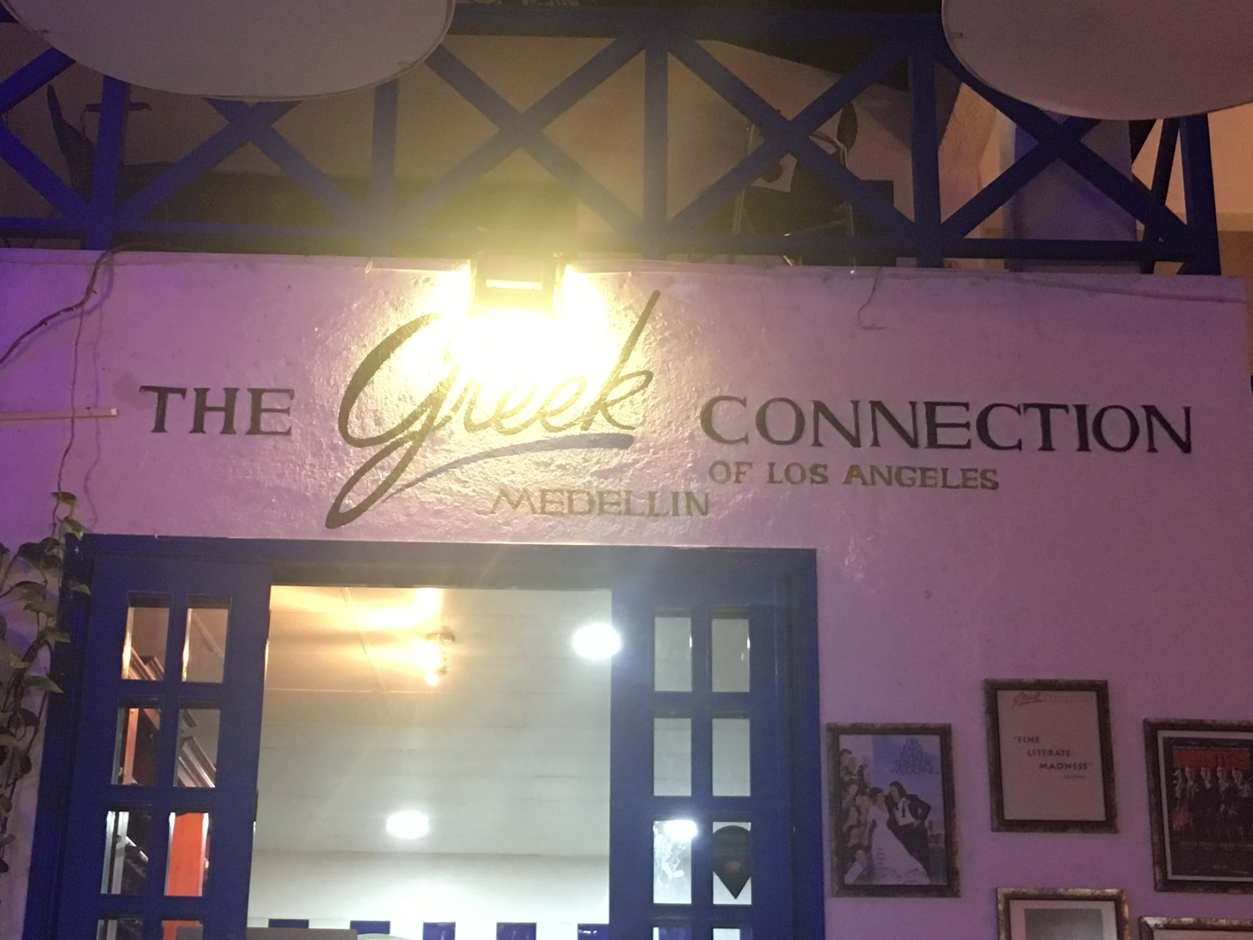 The Greek Connection in Medellín, Antioquia, Colombia