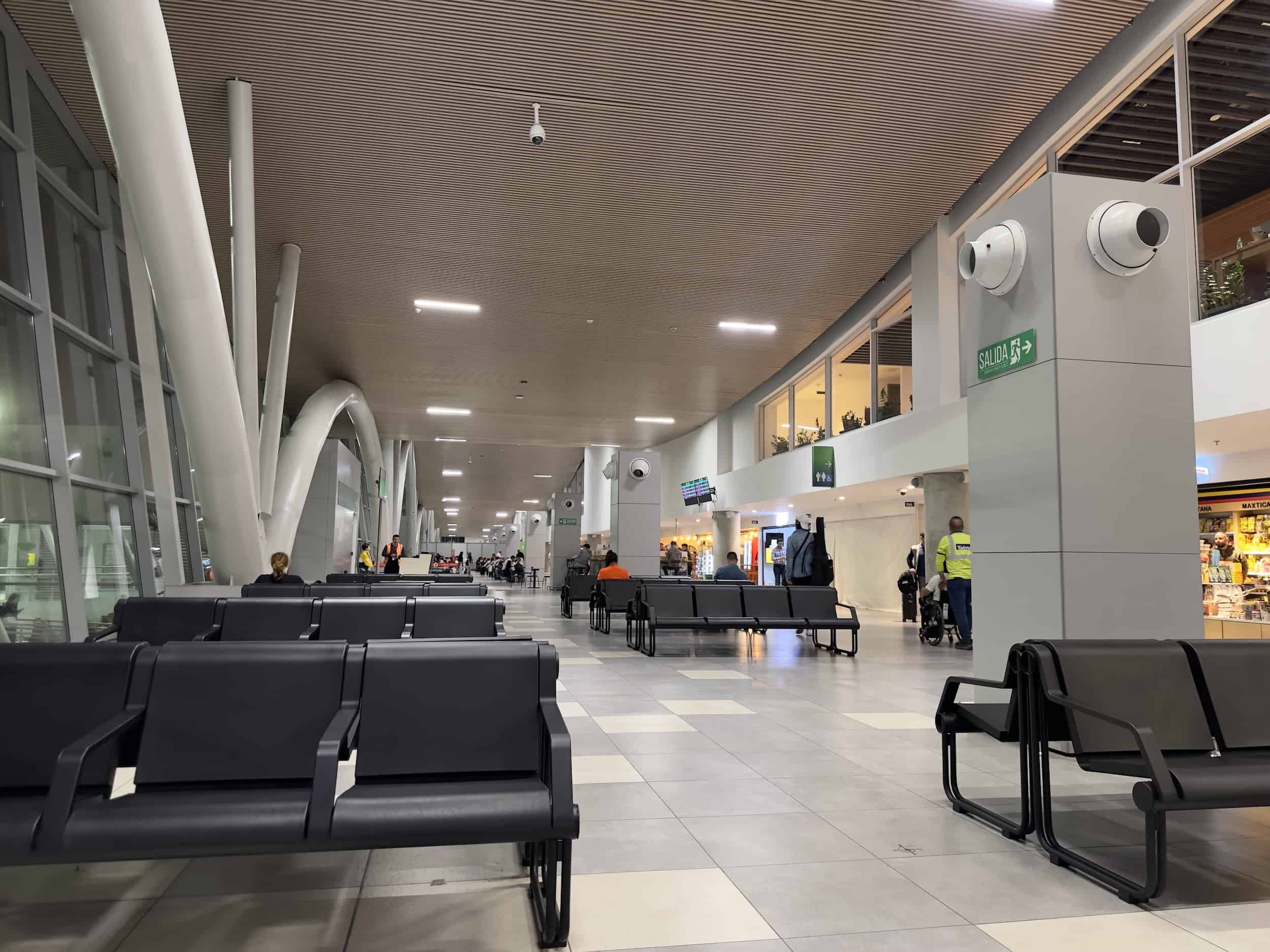 Gate area at Matecaña International Airport