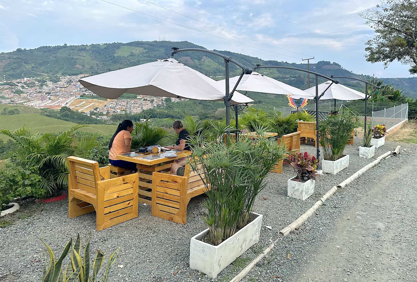 Mirador Las Veraneras in Belén de Umbría, Risaralda, Colombia