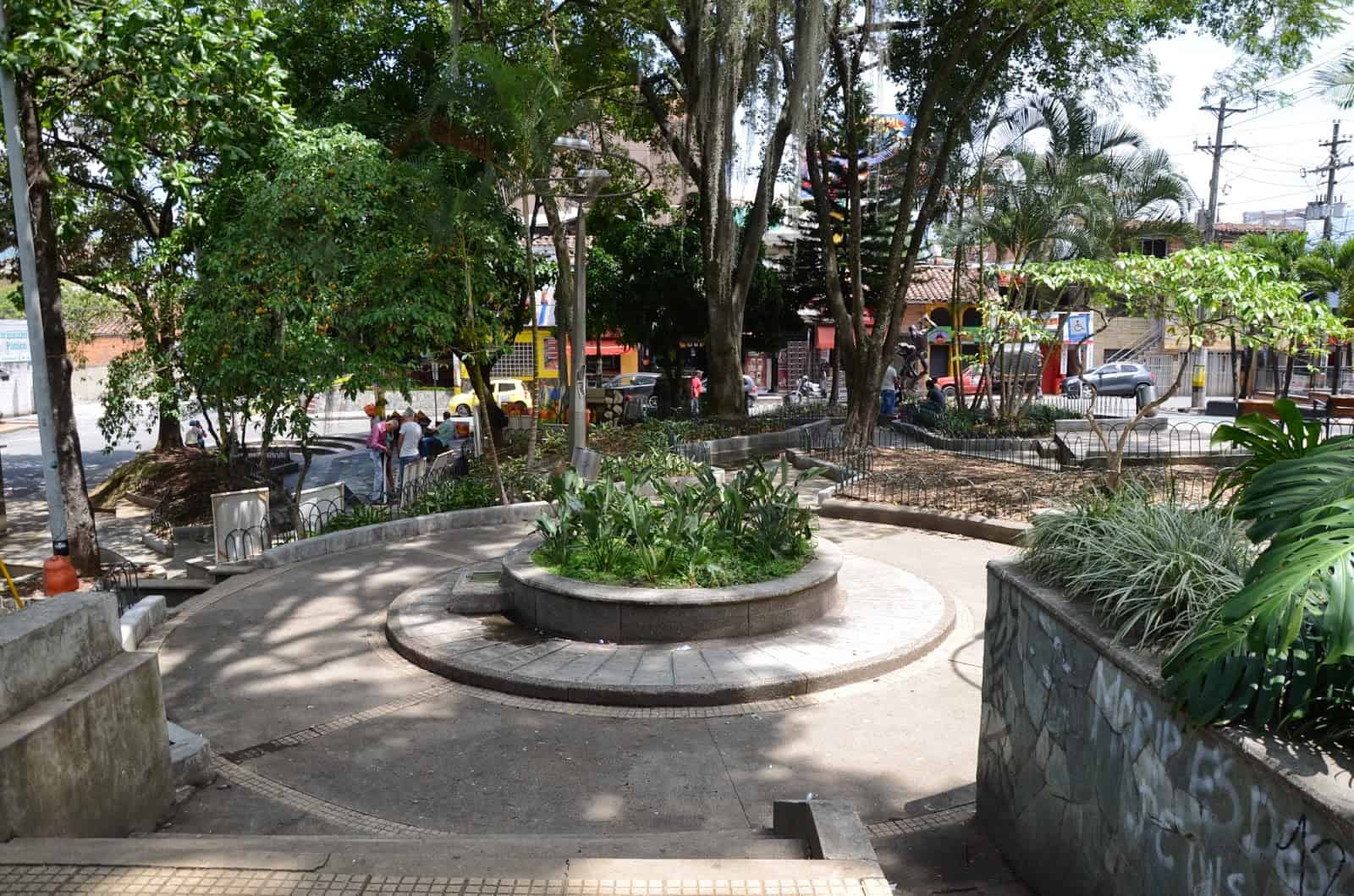 Parque Lleras in El Poblado, Medellín, Antioquia, Colombia