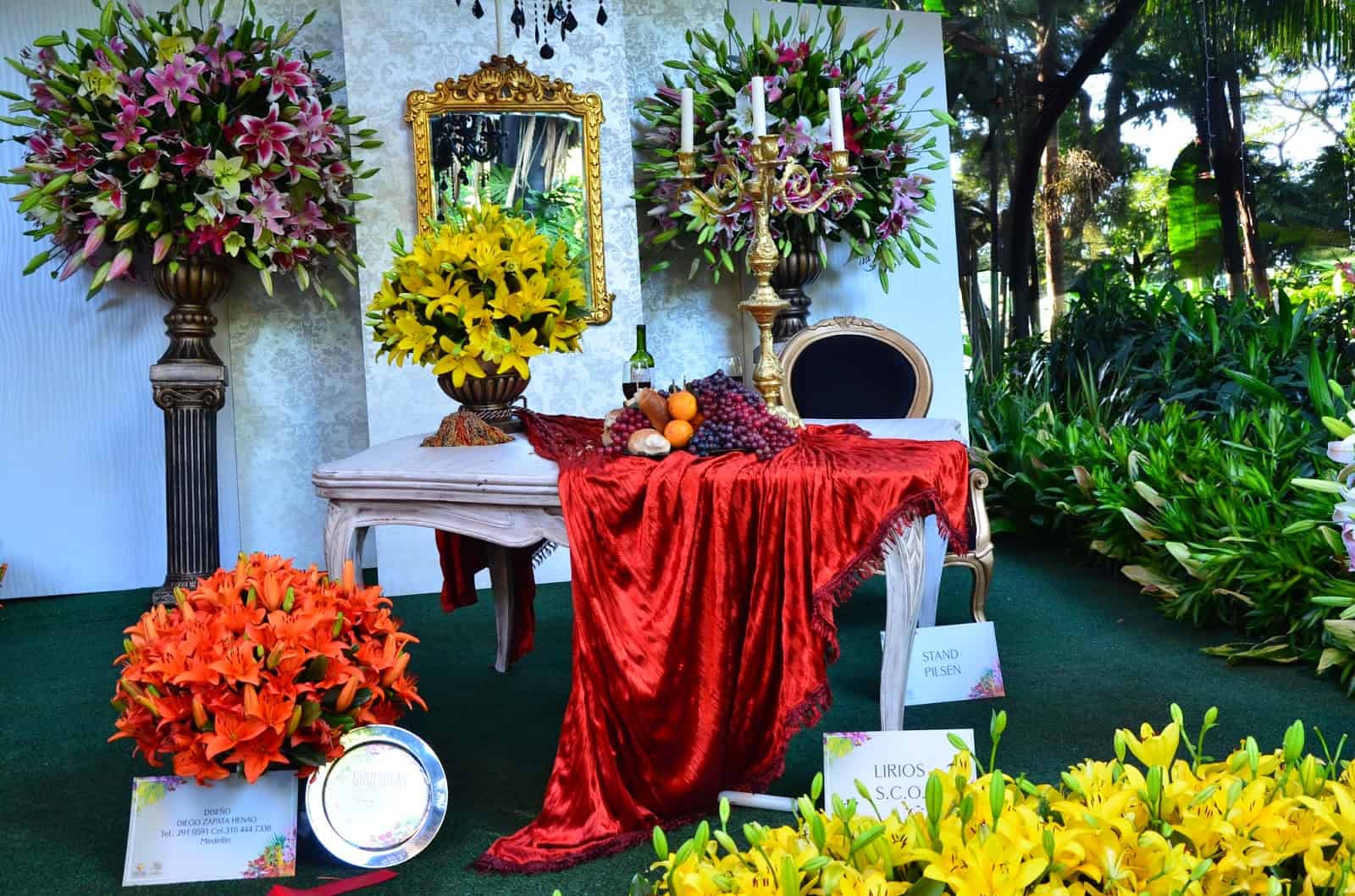 Craft Fair at the Medellín Botanical Garden in the Flower Festival, Medellín, Antioquia, Colombia