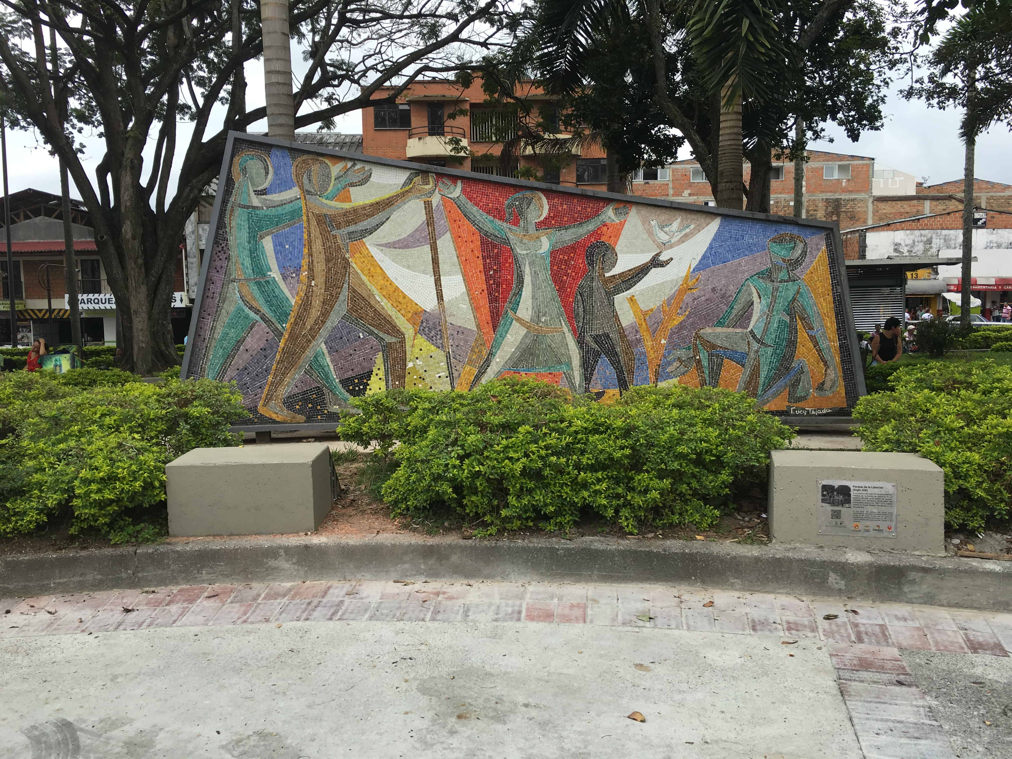Mosaic at Freedom Park