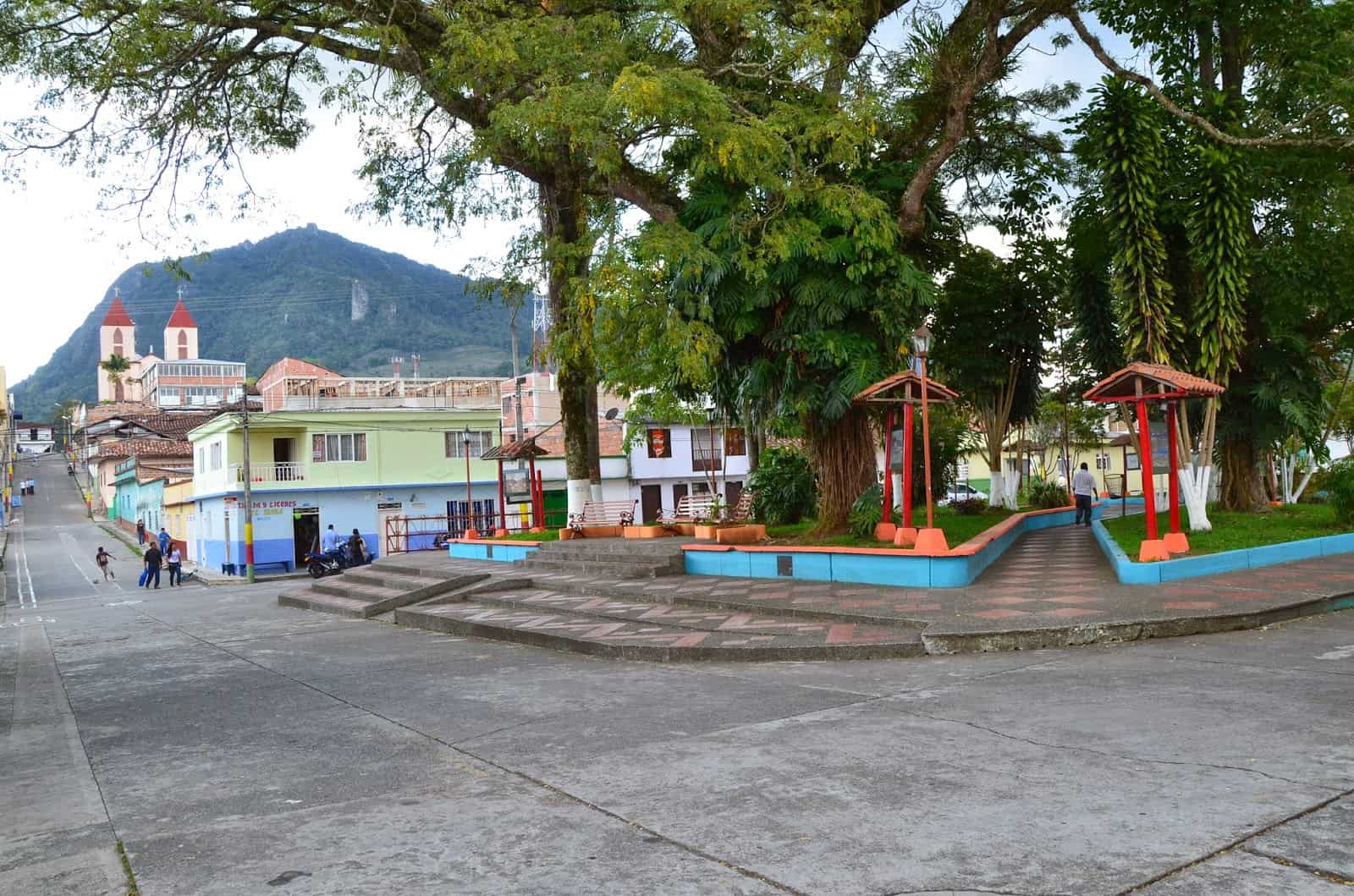 Other plaza in Quinchía, Risaralda, Colombia
