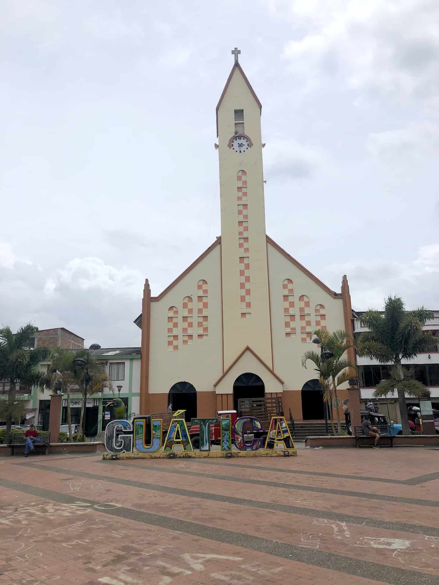 Church of Santa Ana de Guática in Guática, Risaralda, Colombia
