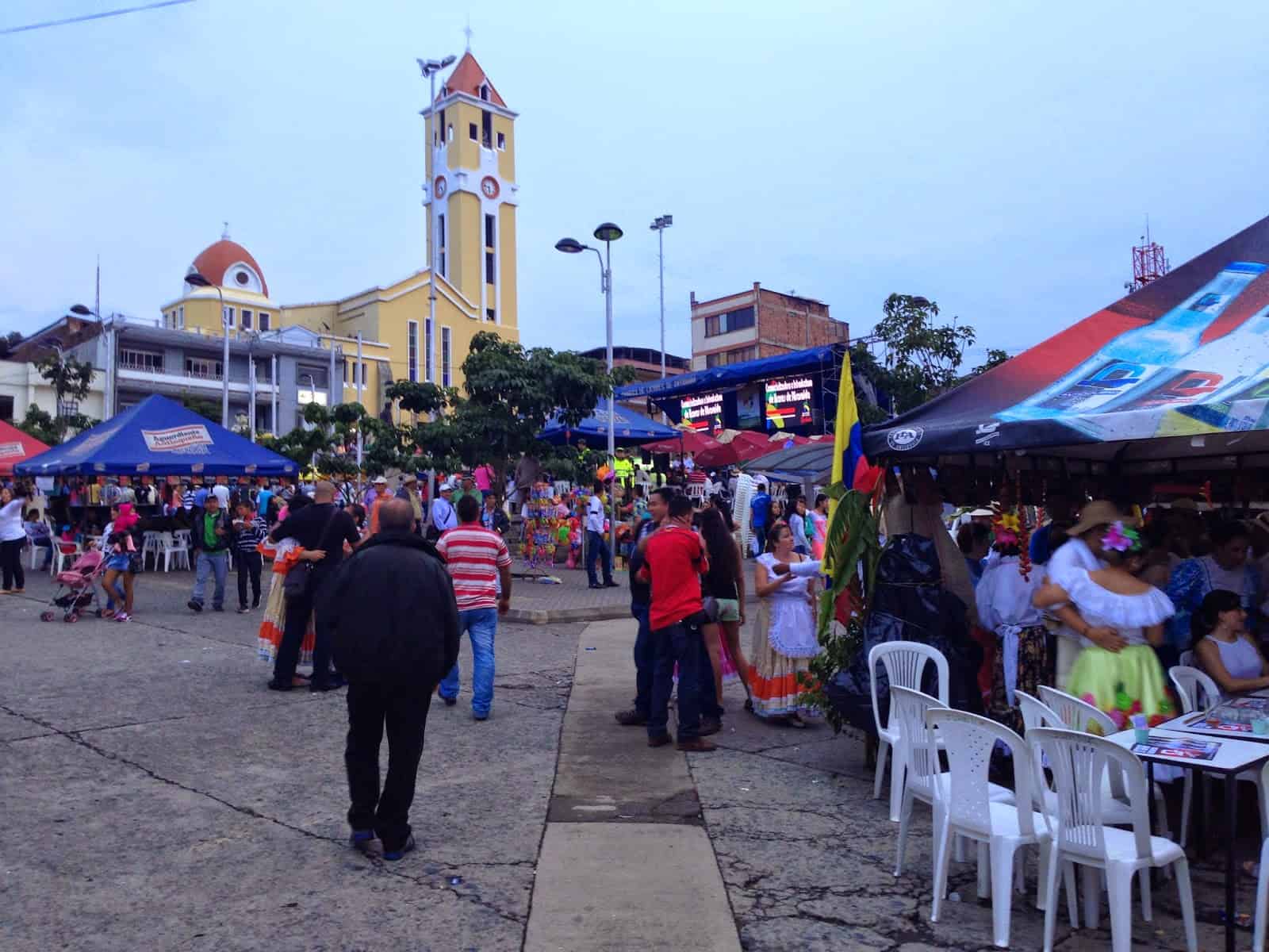 Fiesta in Belén de Umbría, Risaralda, Colombia