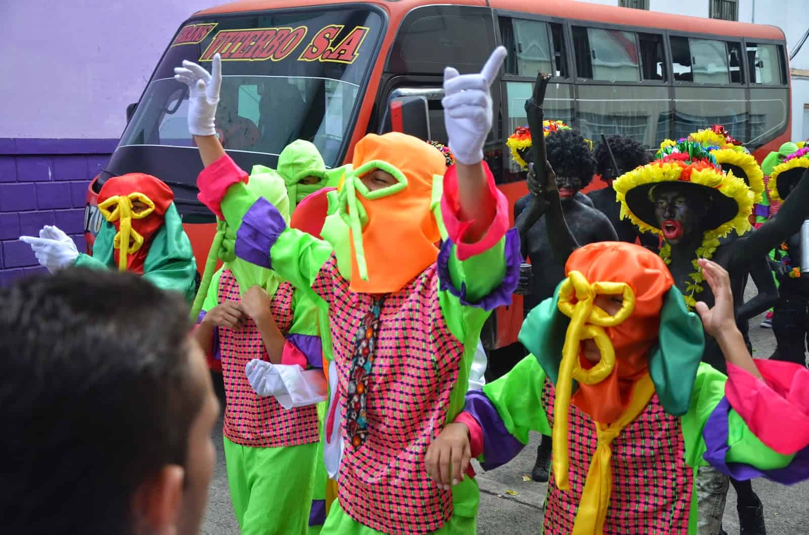Carnaval de Barranquilla – Marimonda at the parade in Belén de Umbría, Risaralda, Colombia