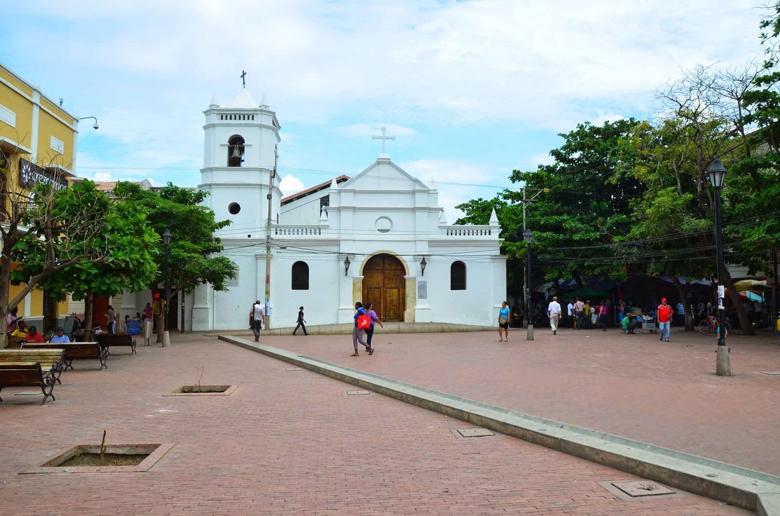 Iglesia de San Francisco in Santa Marta, Magdalena, Colombia