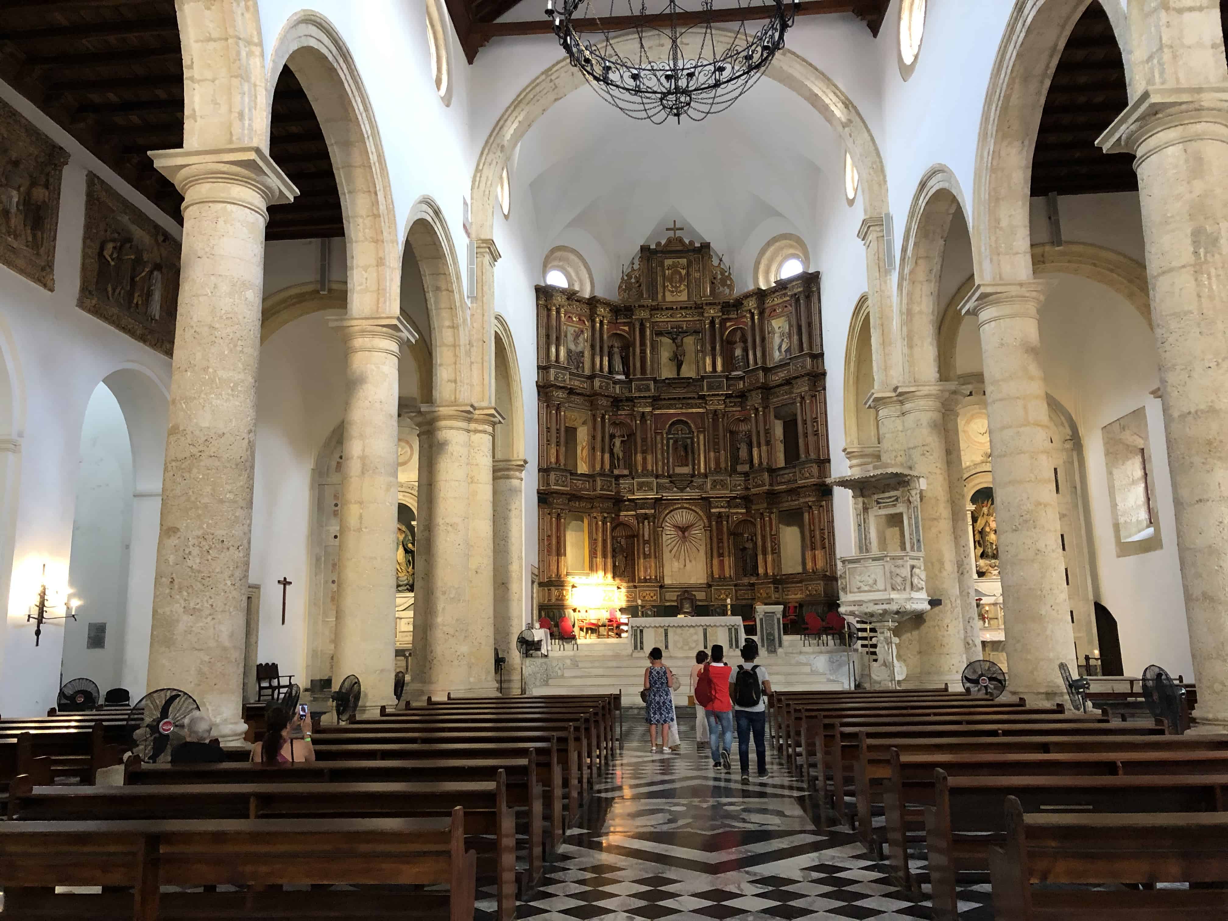 Nave of the Cathedral of Cartagena