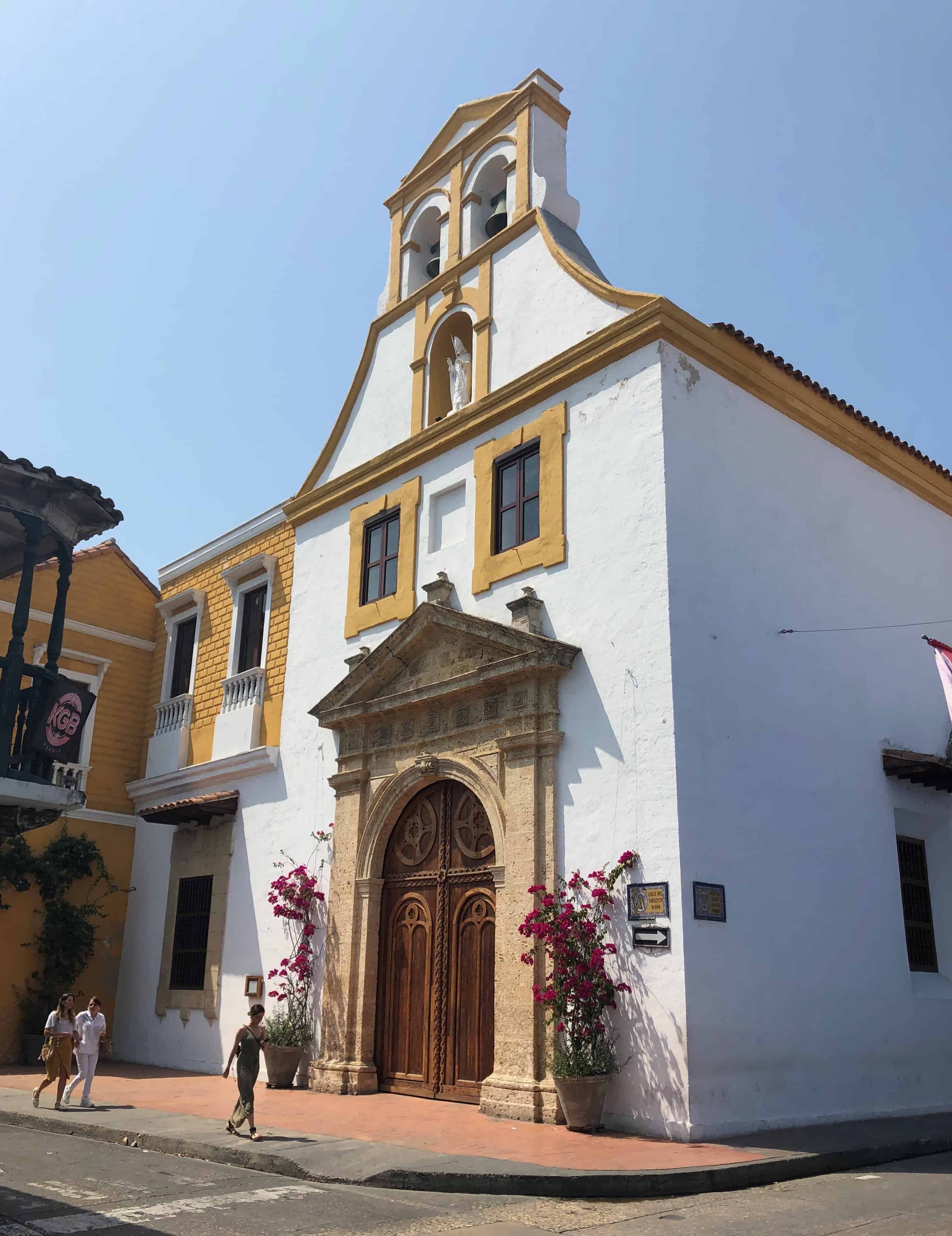 Church of Santo Toribio in San Diego, Cartagena Colombia