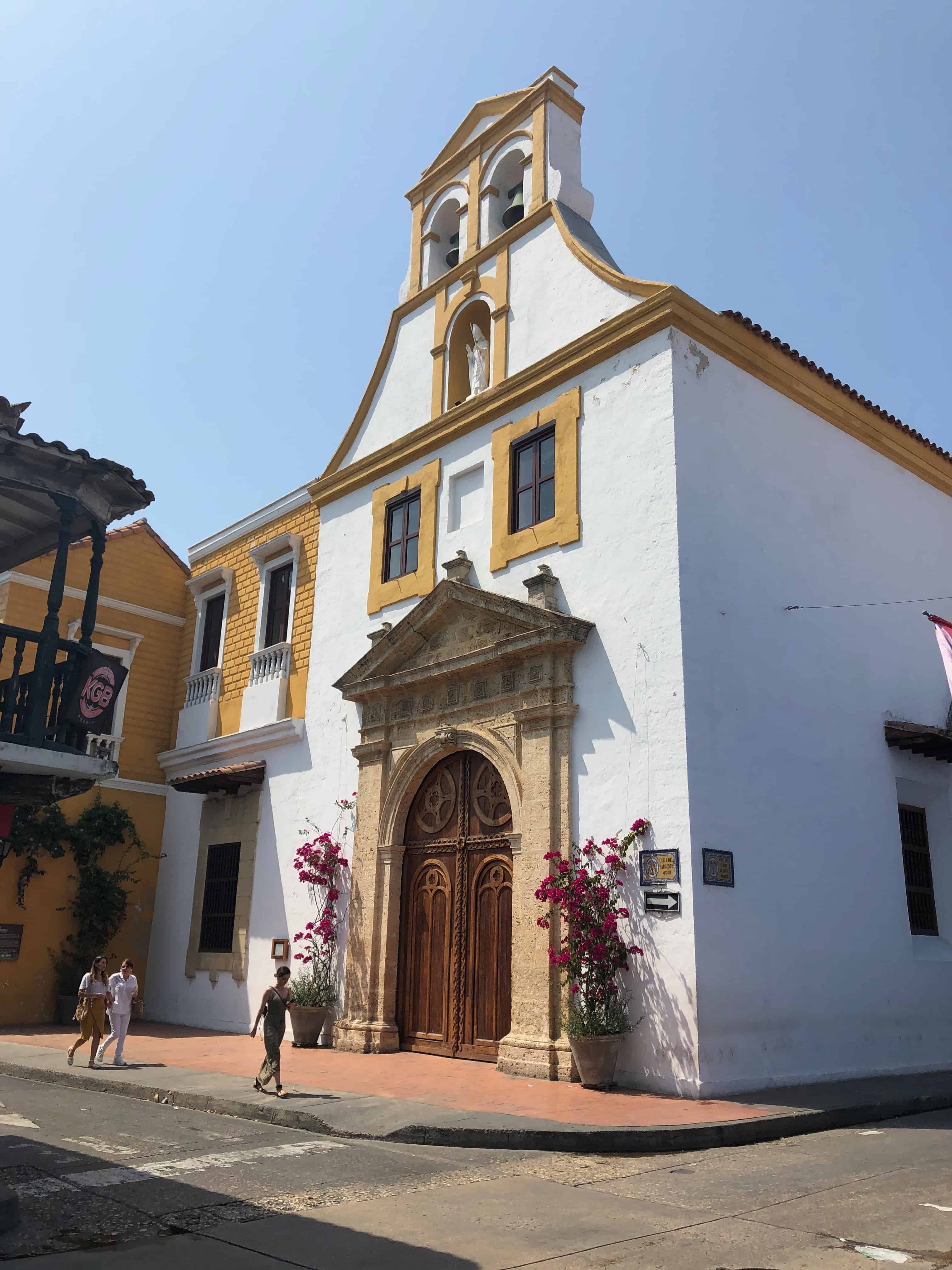 Church of Santo Toribio in San Diego, Cartagena Colombia