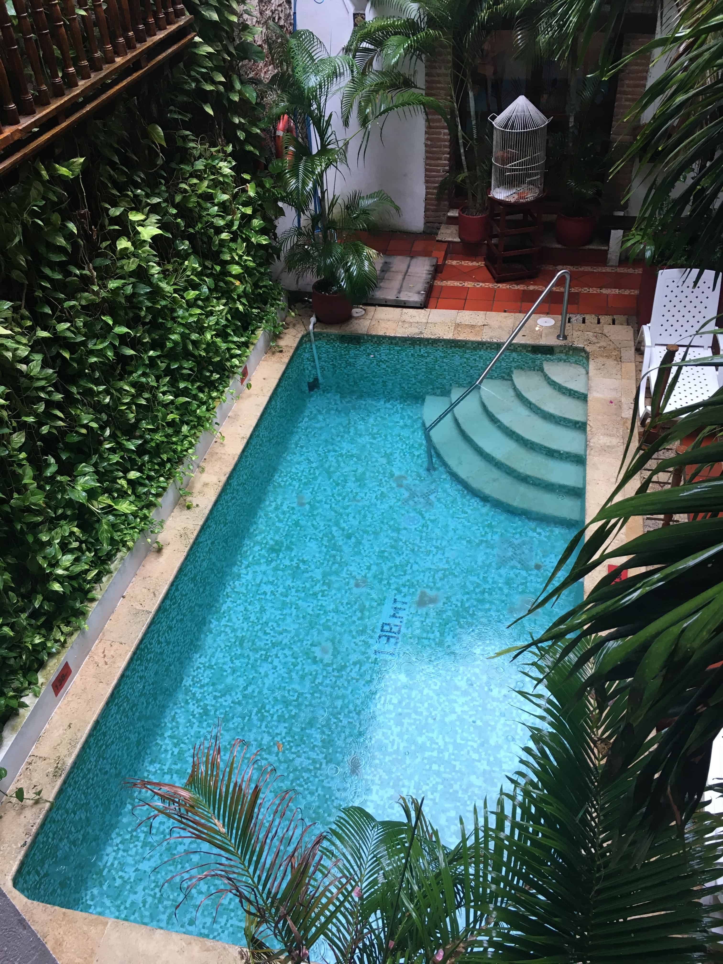 Pool at Hotel Don Pedro de Heredia