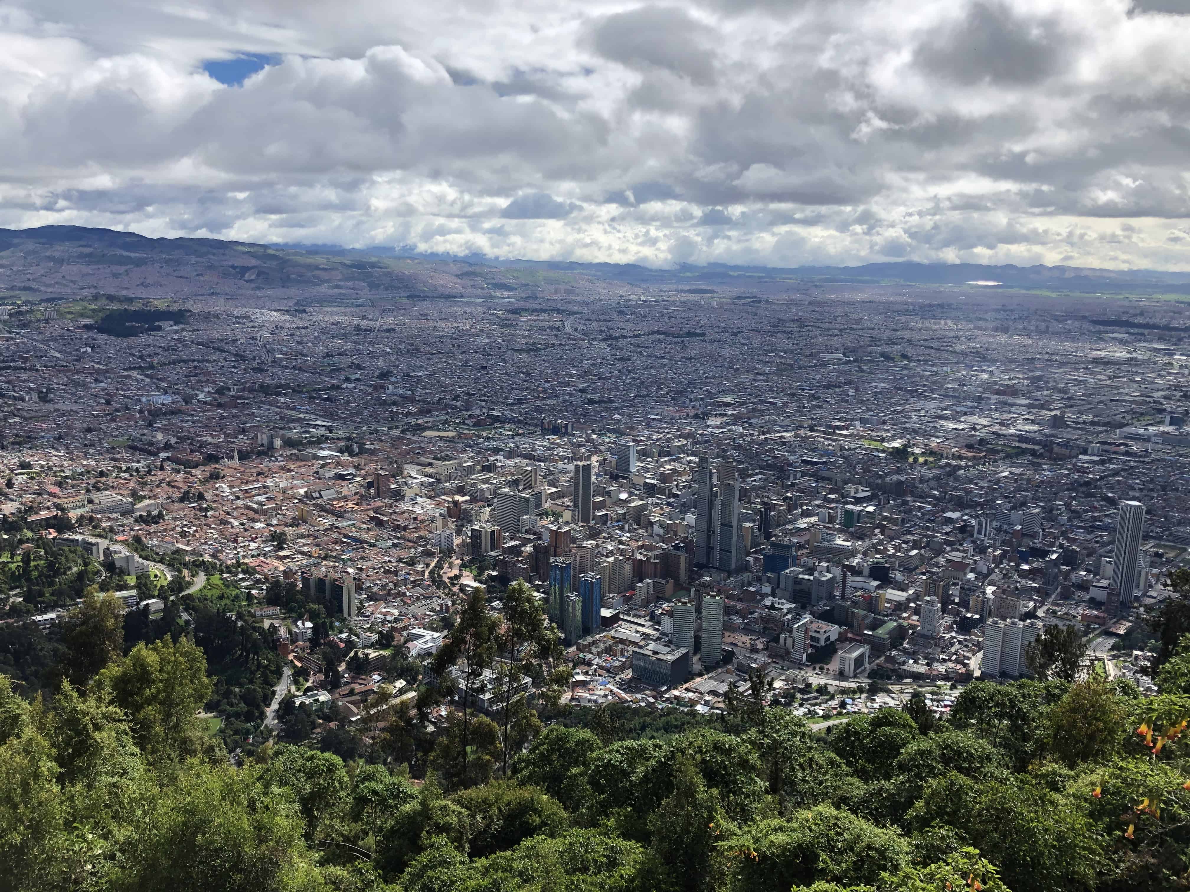 View of Bogotá