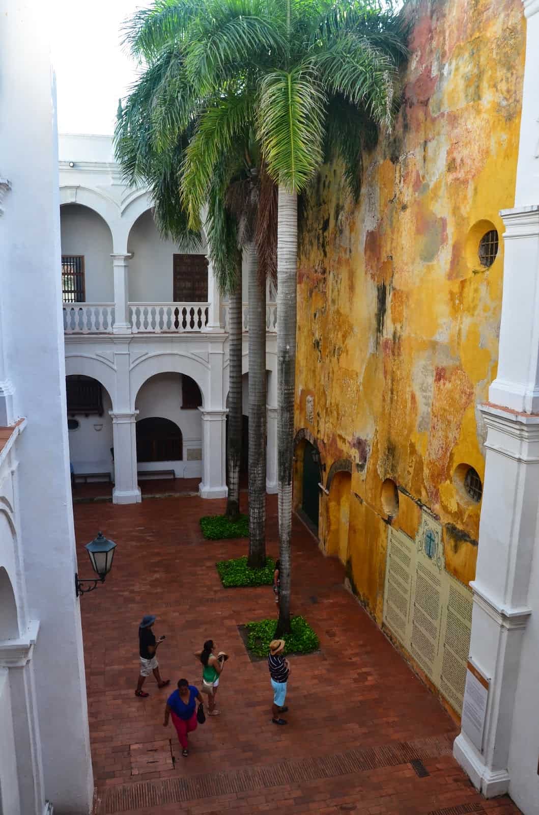 Inner courtyard of the Palace of the Inquisition (Cartagena Historical Museum)