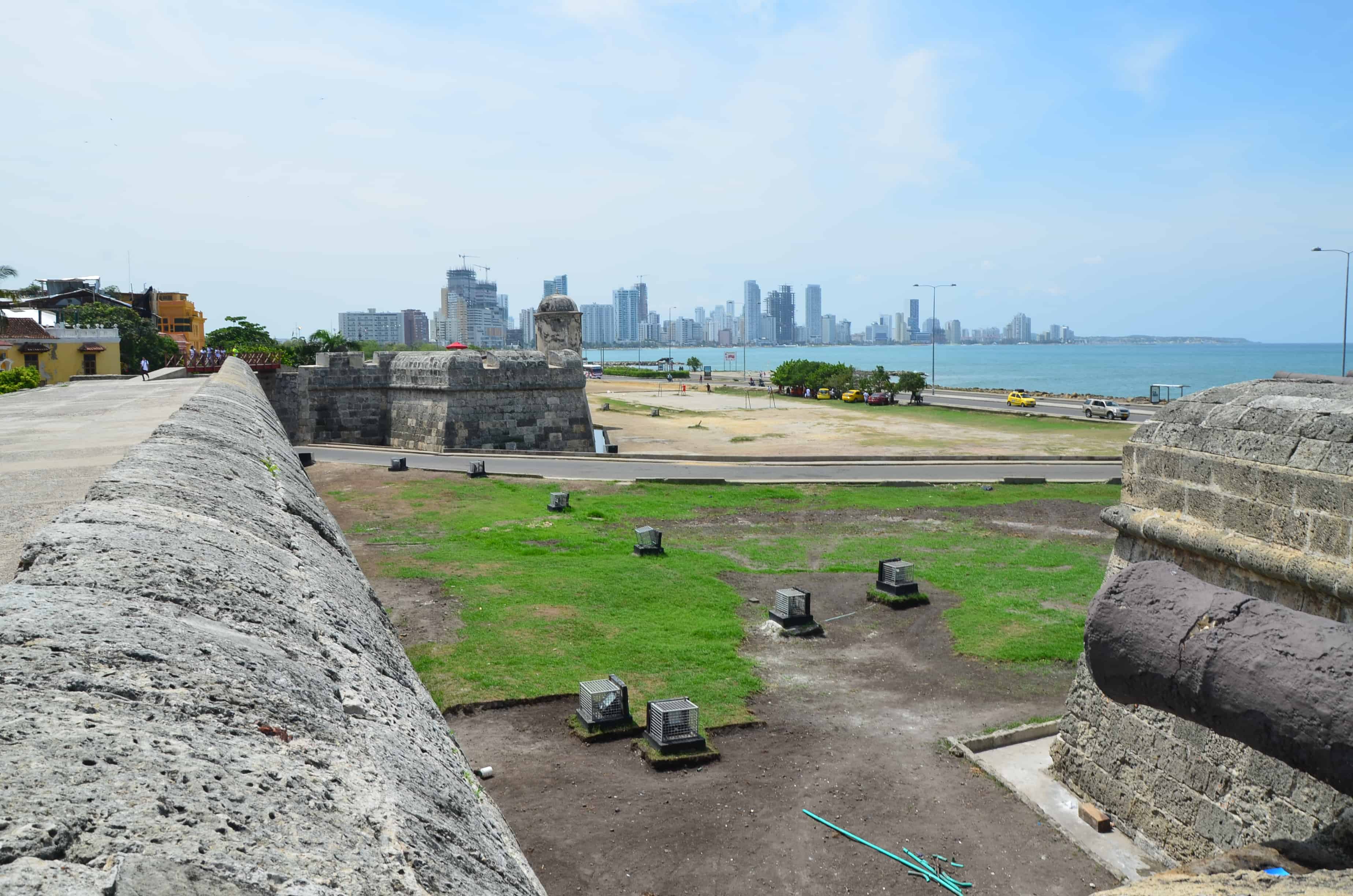 City walls of Cartagena, Bolívar, Colombia